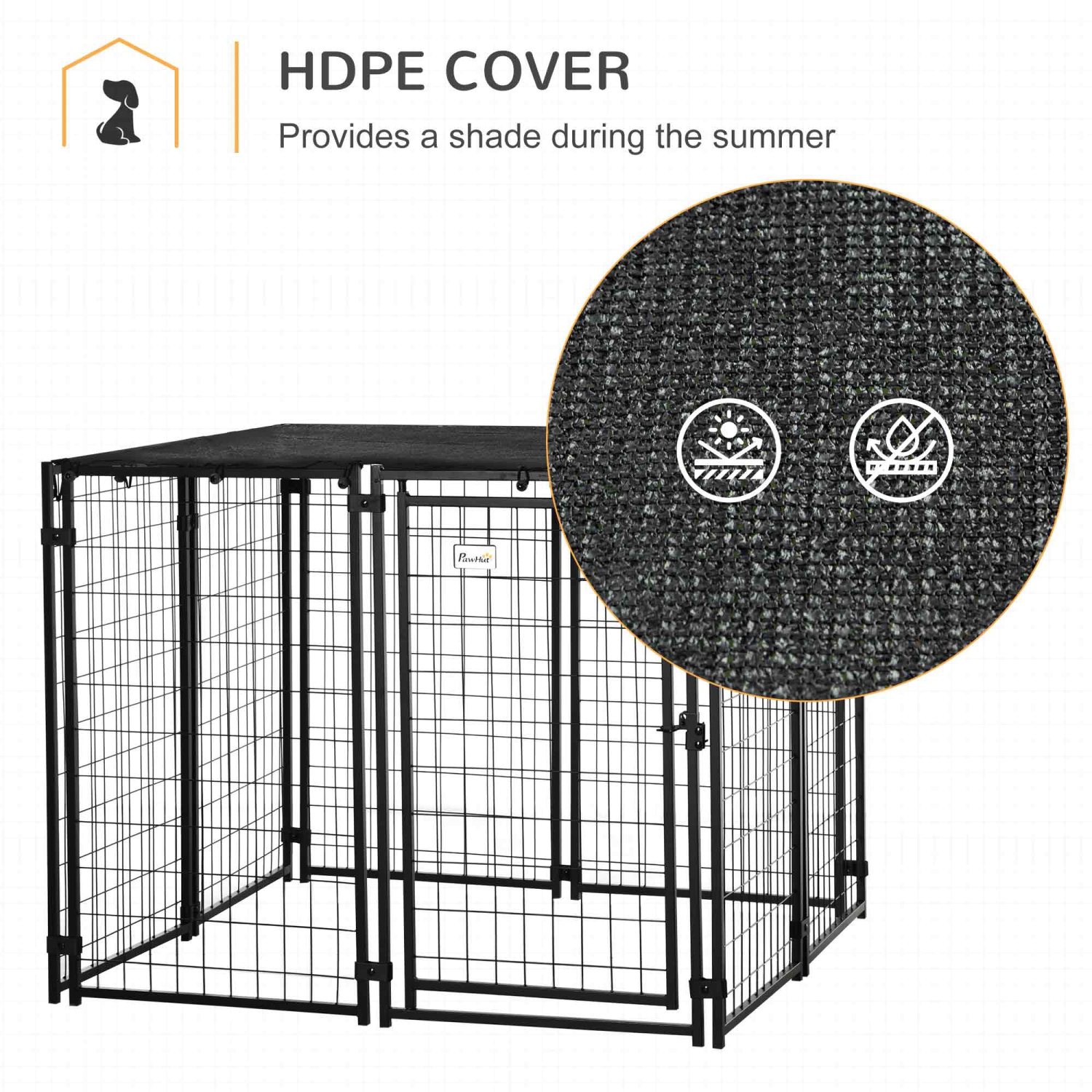 5x5 kennel hot sale cover