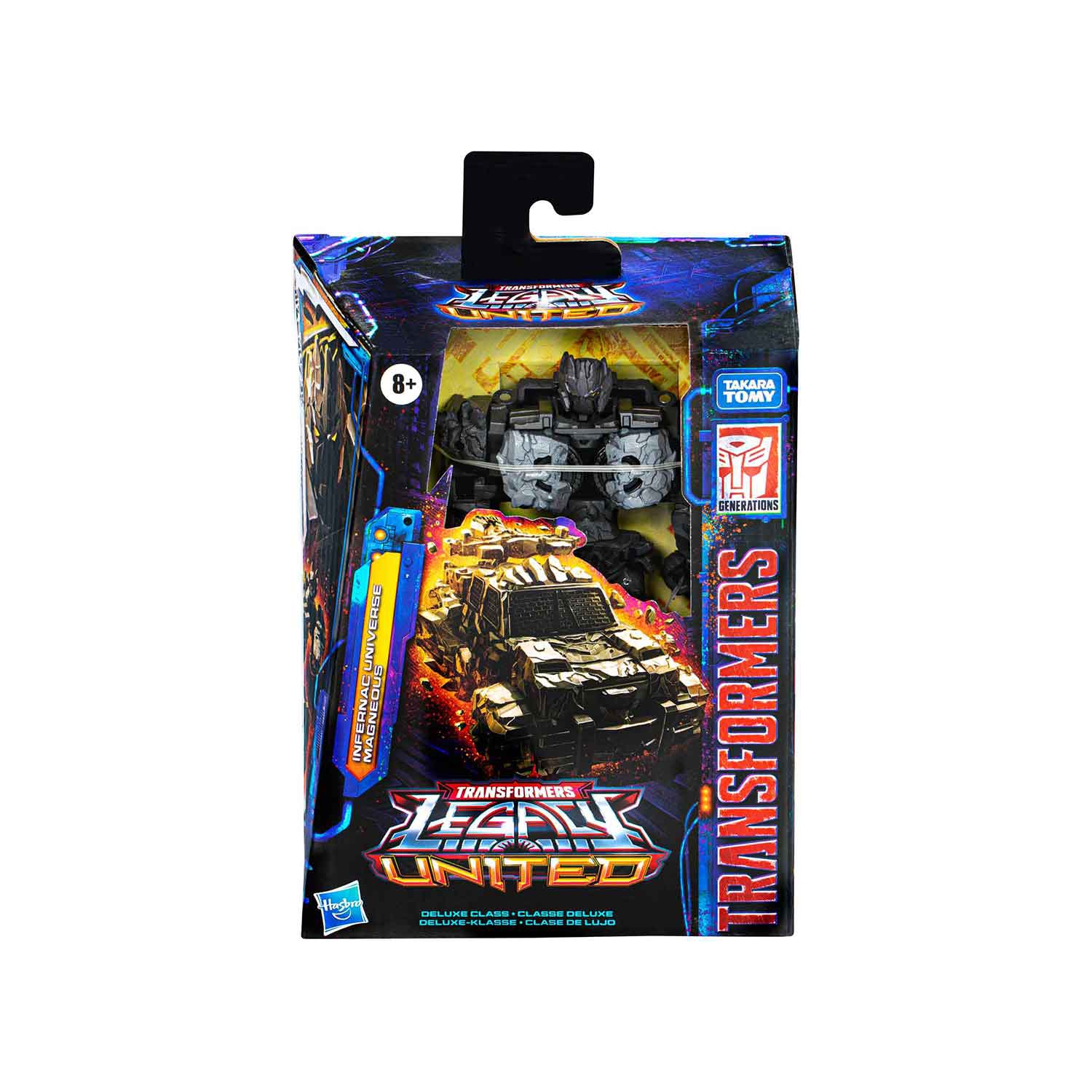 Transformers Legacy United 6 Inch Action Figure Deluxe Class - Magneous