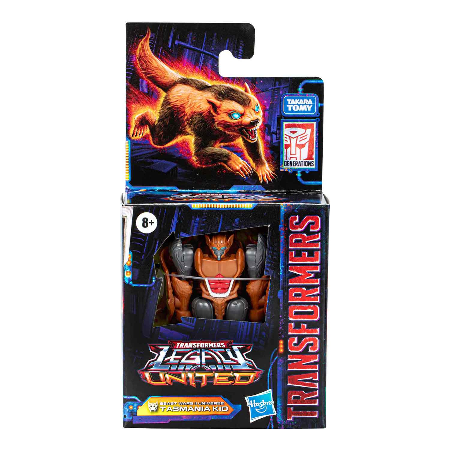 Transformers Legacy United 3.5 Inch Action Figure Core Class - Tasmania Kid