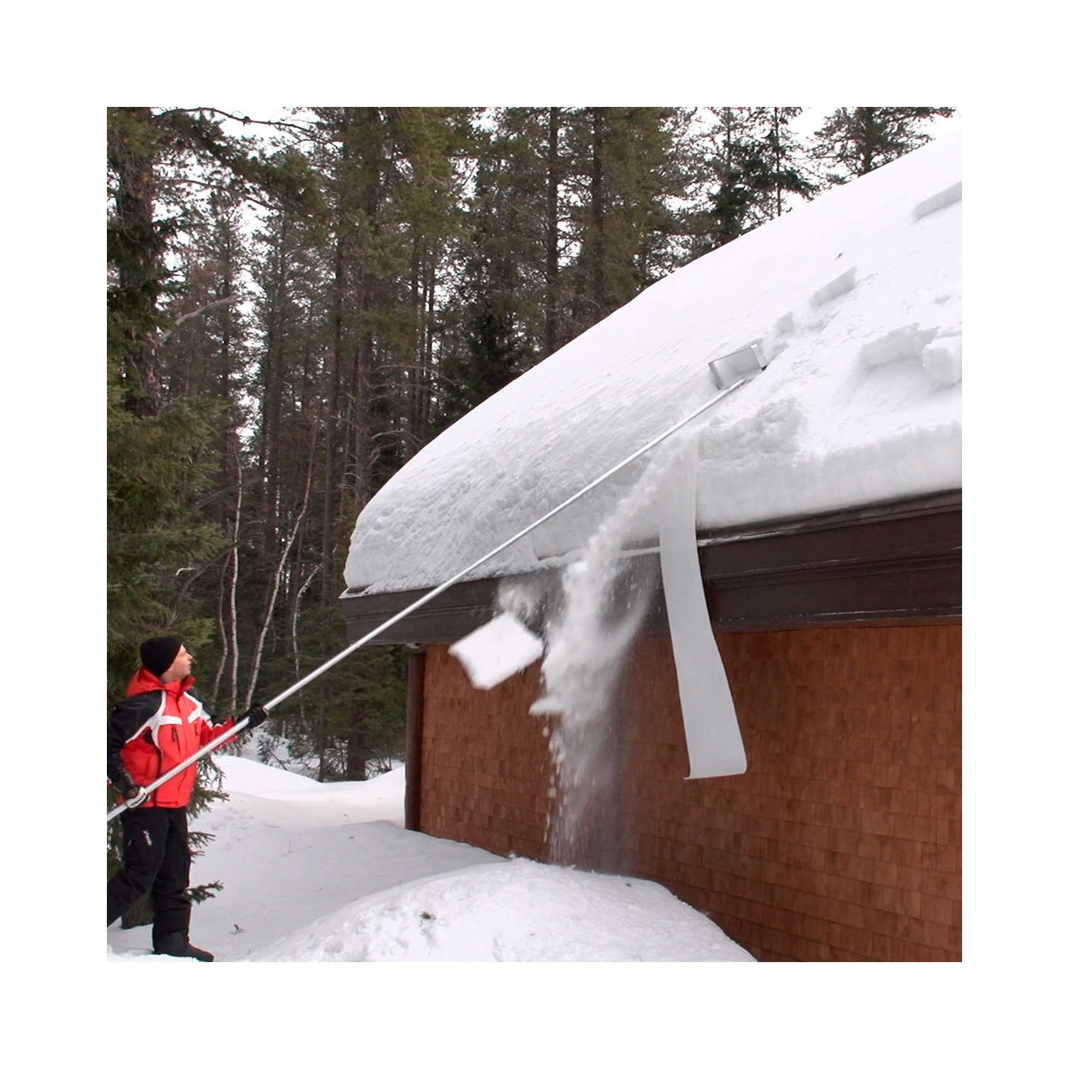 Pelle pour déneigement de la toiture «SnowPeeler Premium» 30 pi (unité) -  Matériaux Audet