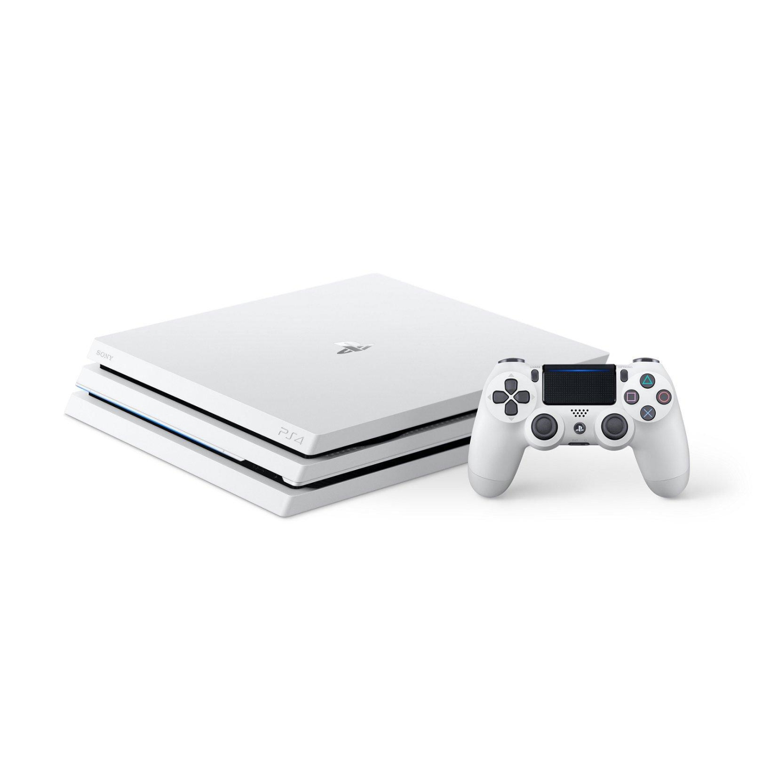 Refurbished (Good) - Sony PlayStation 4 PS4 Pro 1TB Console (Glacier White)