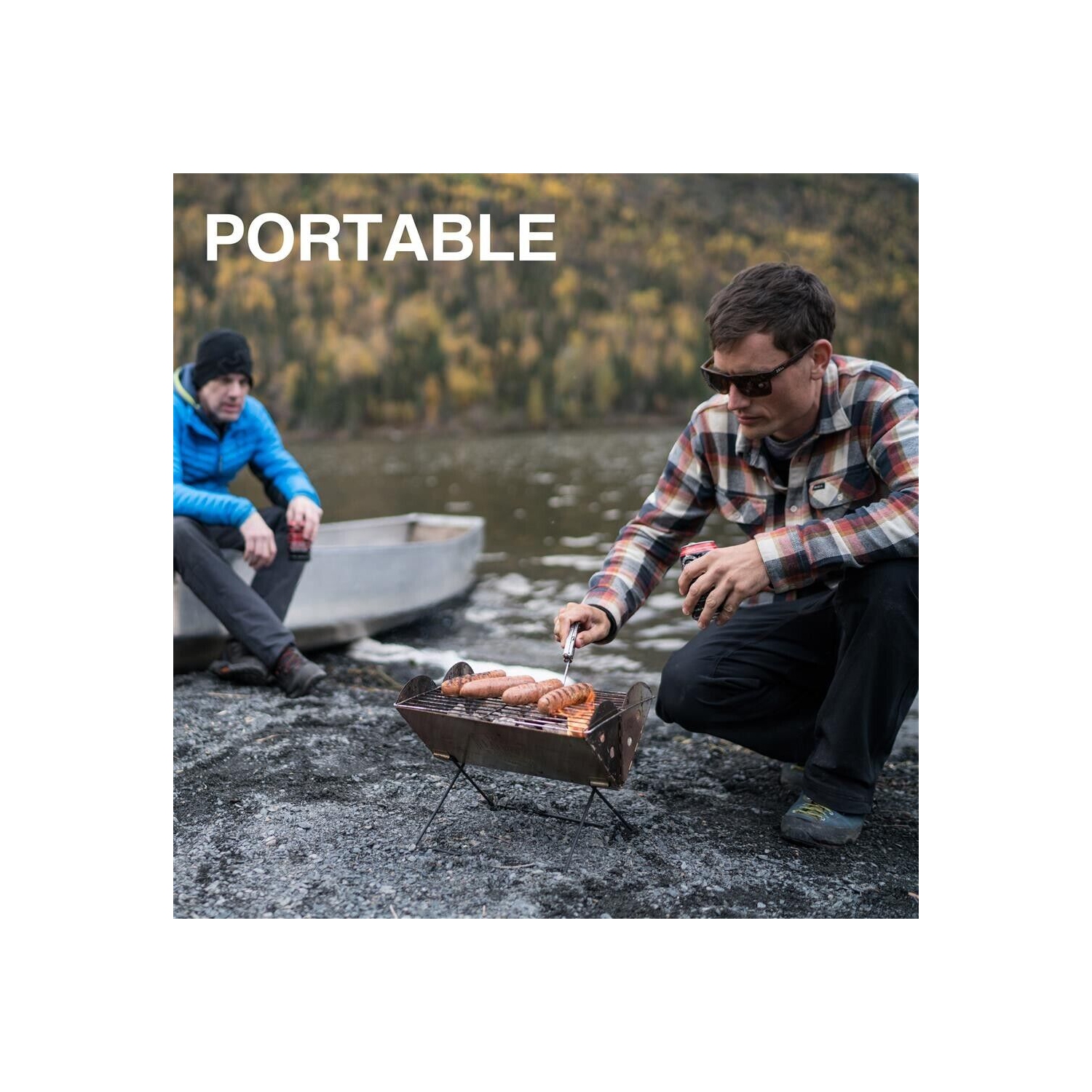 Petit gril portatif et poêle à foyer d'UCO Mini Flat Pack | petit gril de poche