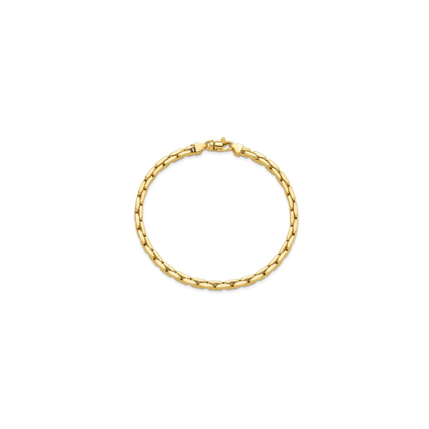 Bracelet homme à maille fantaisie, or jaune 14K K