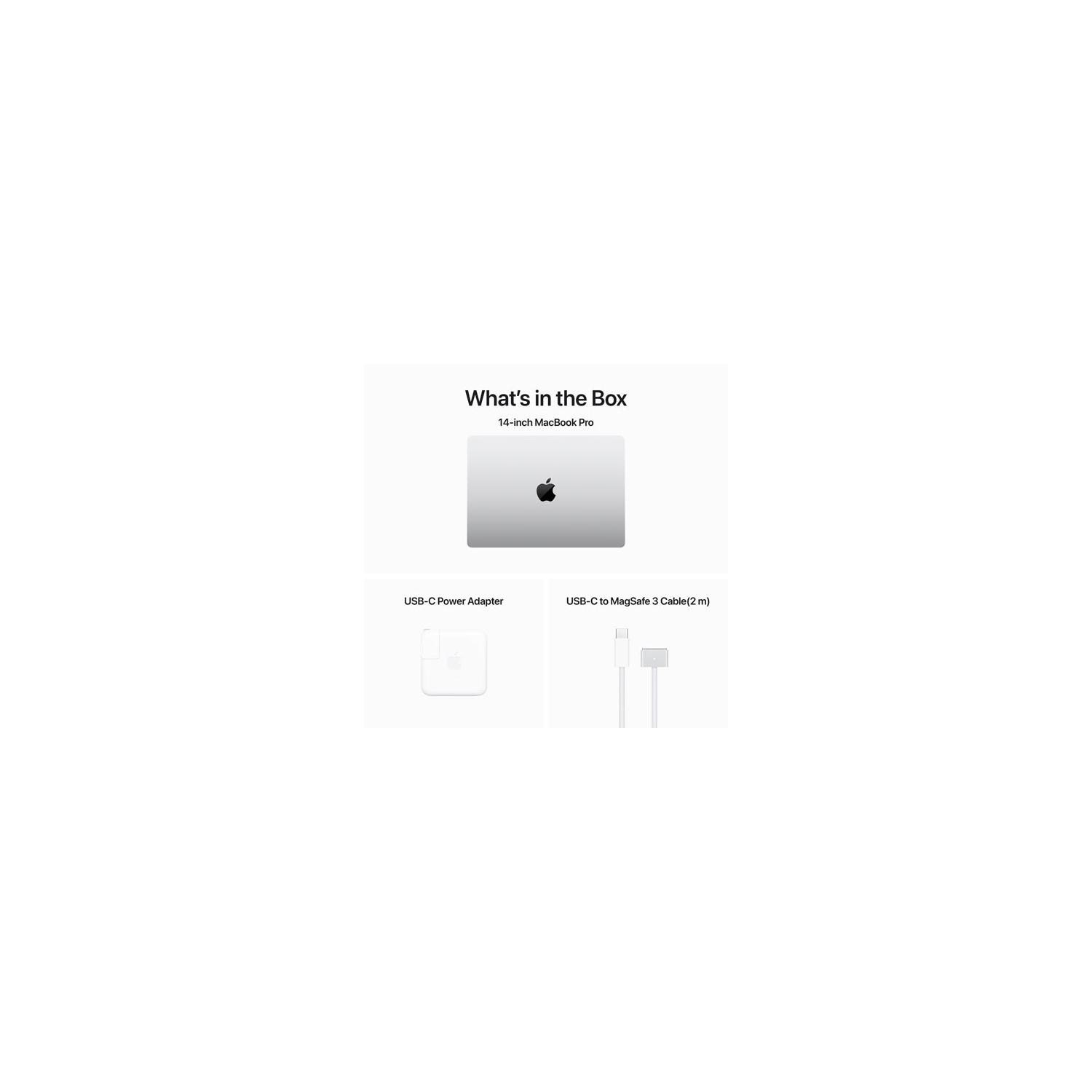 MacBook Pro 14,2 po Apple - Argenté (M3 Apple/SSD 512&nbsp;Go/RAM 8&nbsp;Go) - Ang - BO