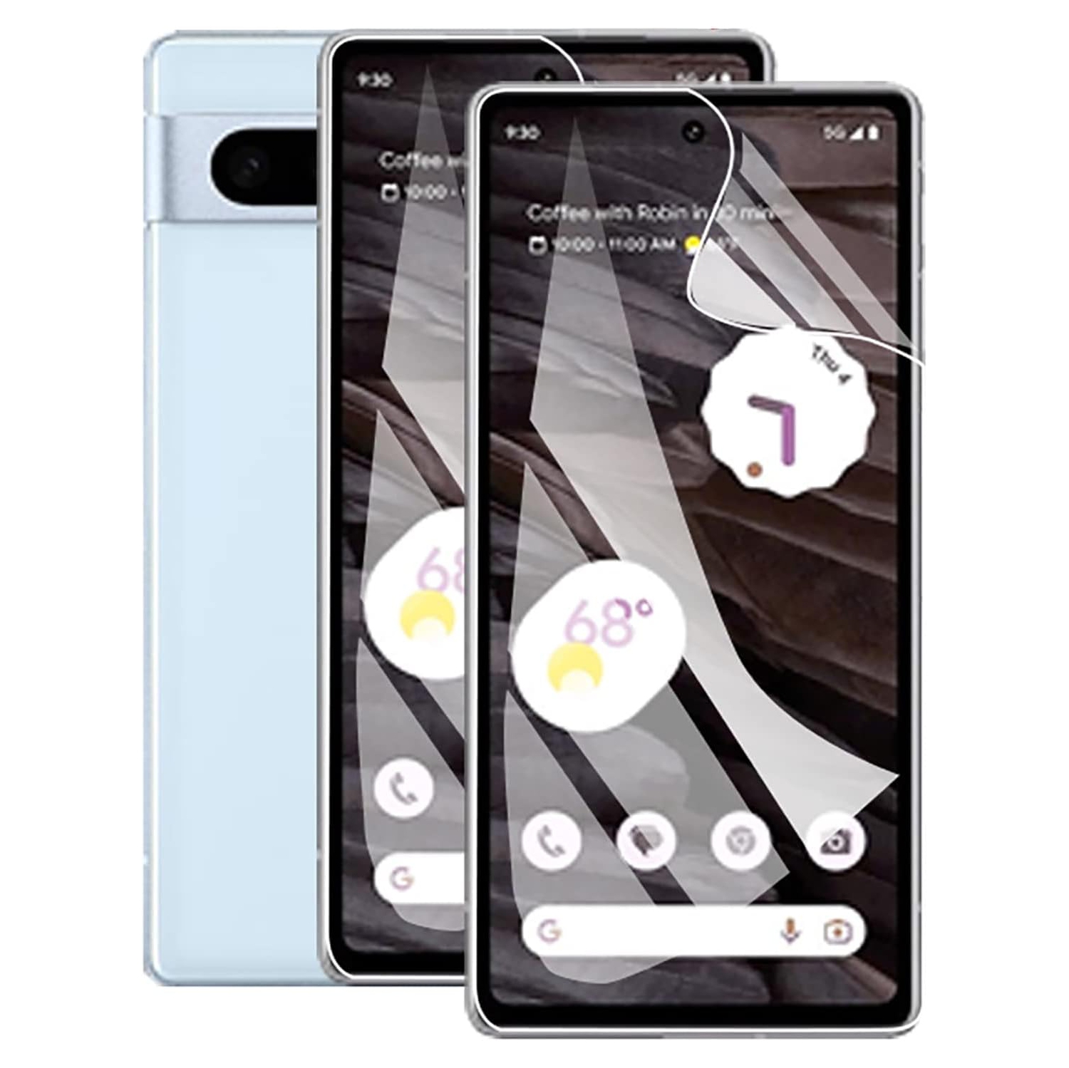 SuperShield 2pcs Hydrogel Film Screen Protector for Google Pixel 8 Pro, Soft TPU [Clear HD] Protective Screen Protector Film (Not Glass Film)