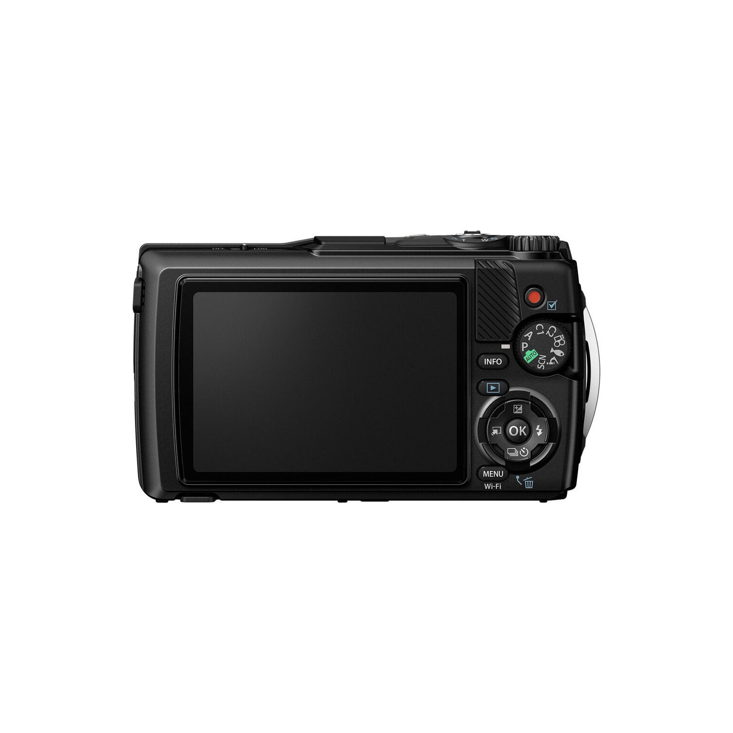 OM SYSTEM Tough TG-7 Digital Camera V110030BU000 - 12PC Accessory Bundle