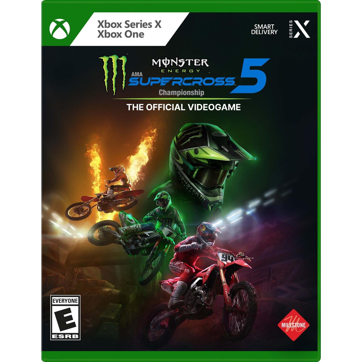 Monster Energy Supercross 5 for Xbox One and Xbox Series X [VIDEOGAMES]