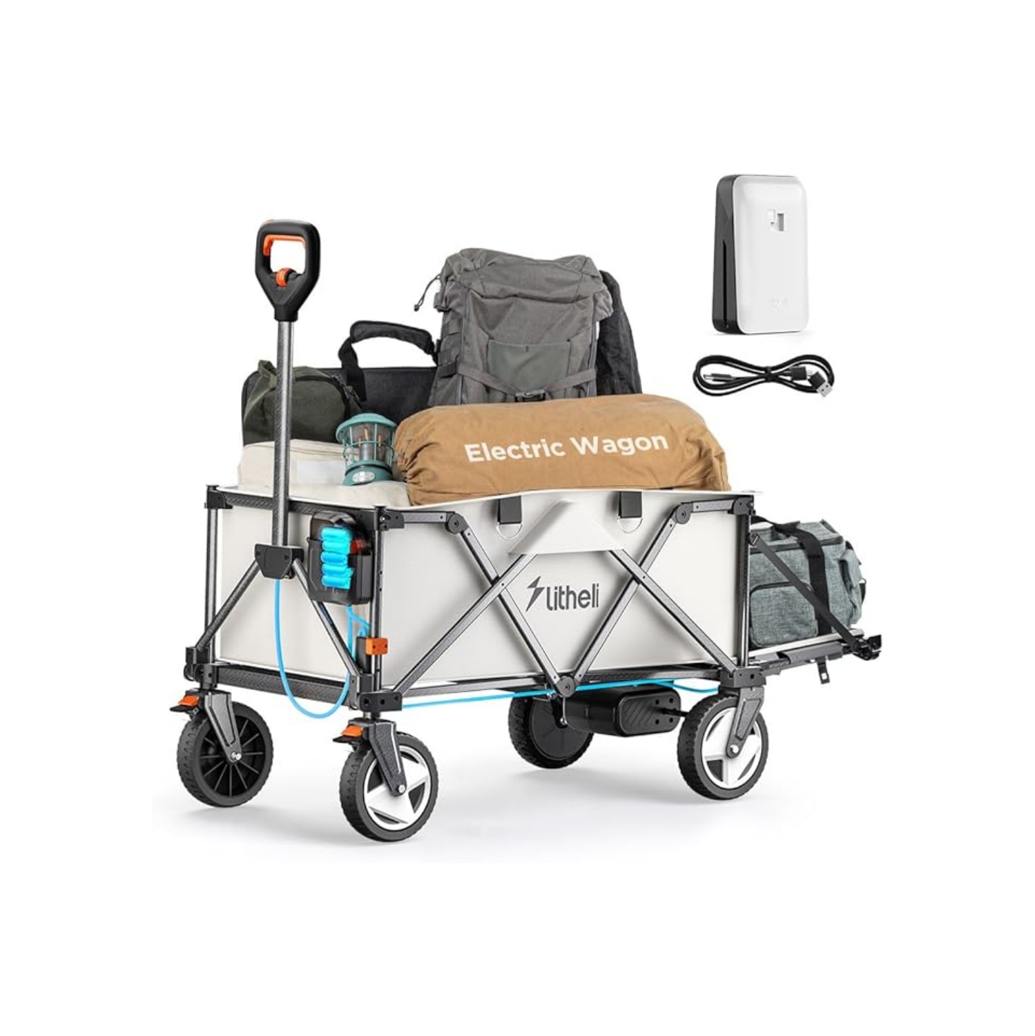 Chariot électrique pliable de Litheli