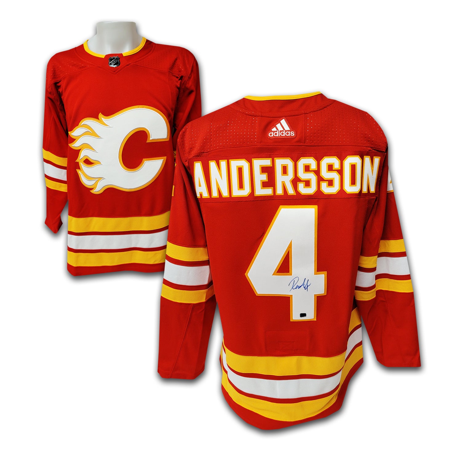 Rasmus Andersson Calgary Flames Home Adidas Jersey