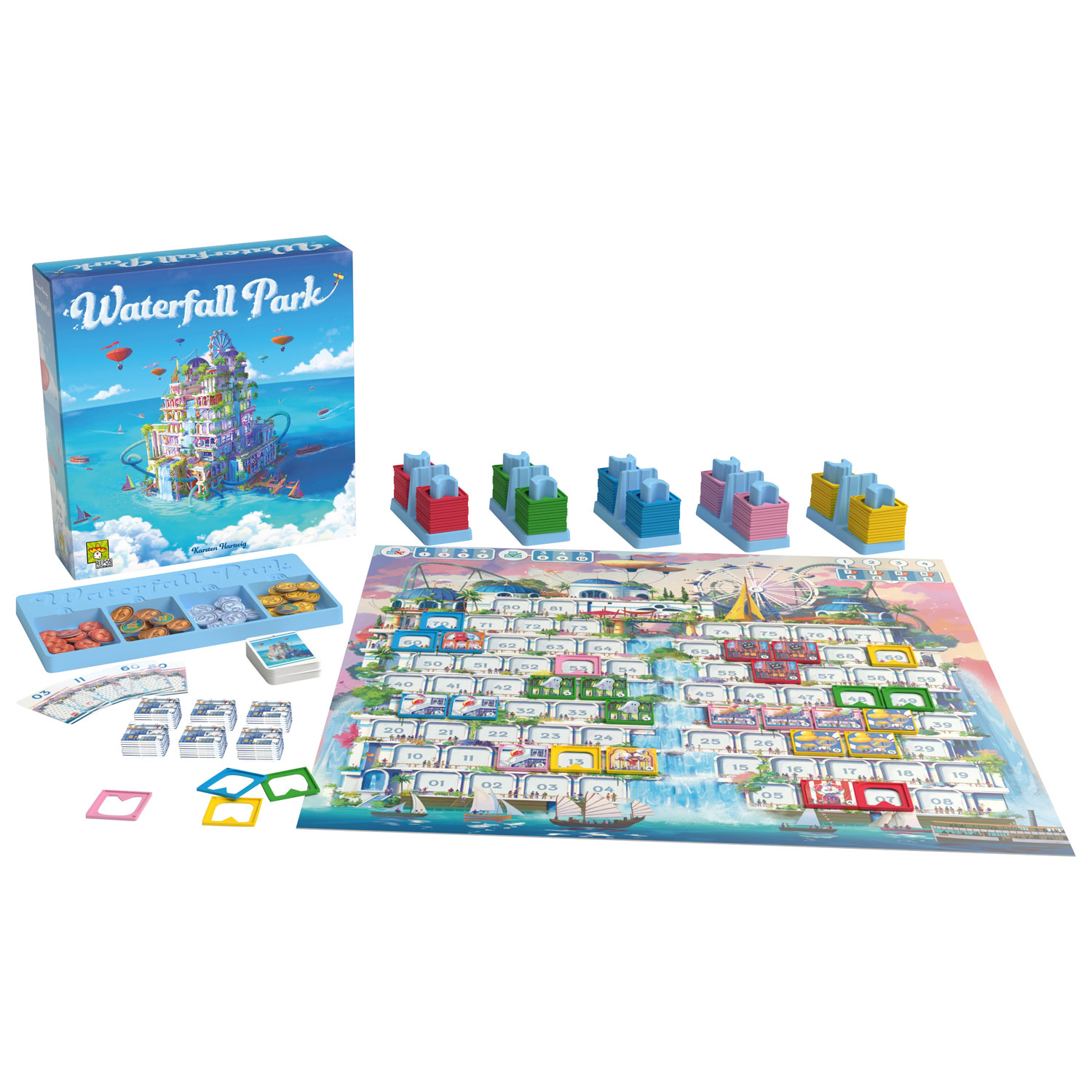 Waterfall Park Board Game - French