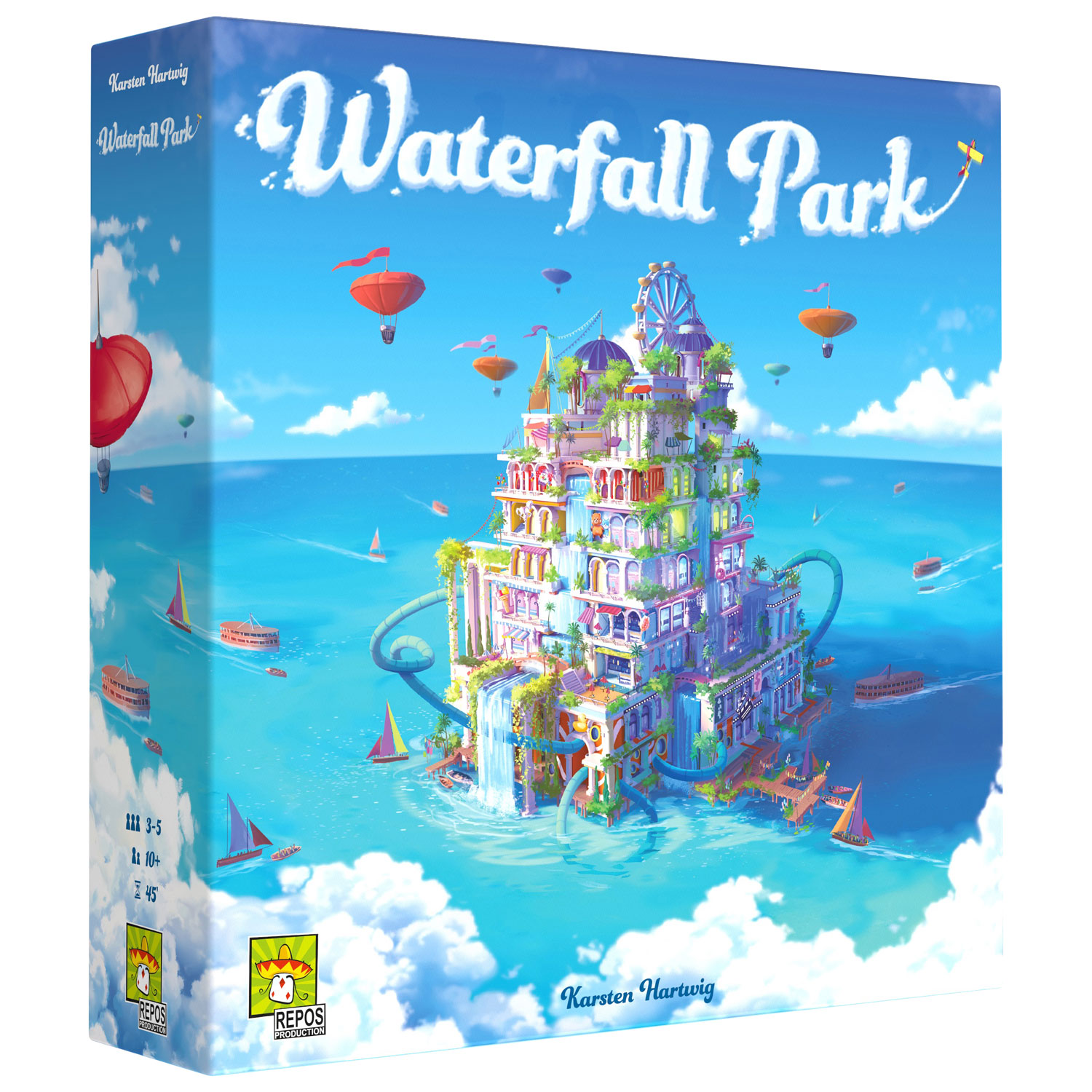 Waterfall Park Board Game - English