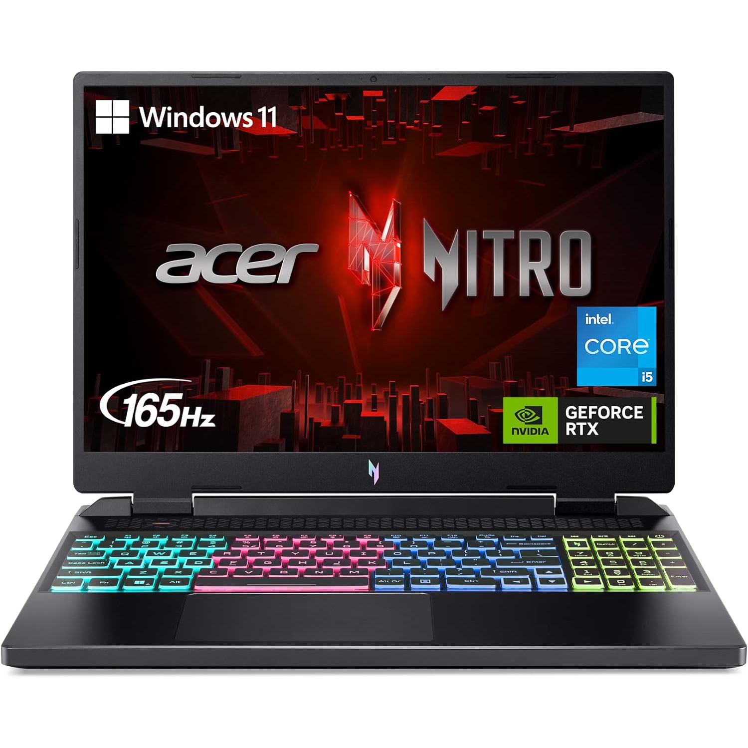 Acer 16" Nitro 165Hz WUXGA (Intel I5-13500H/16Gb RAM/1.0Tb SSD/Nvidia RTX4050/Win11) - Open Box w/ 1 Year Warranty