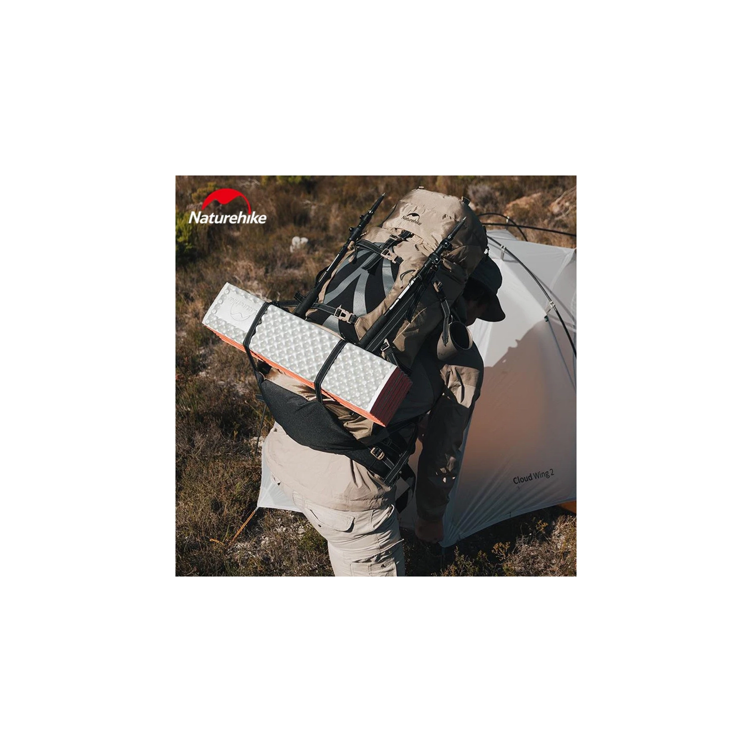 Sac à dos de randonnée professionnel pour l'extérieur Naturehike Sac de voyage grande capacité 70&nbsp;L alpinisme Sac de camping