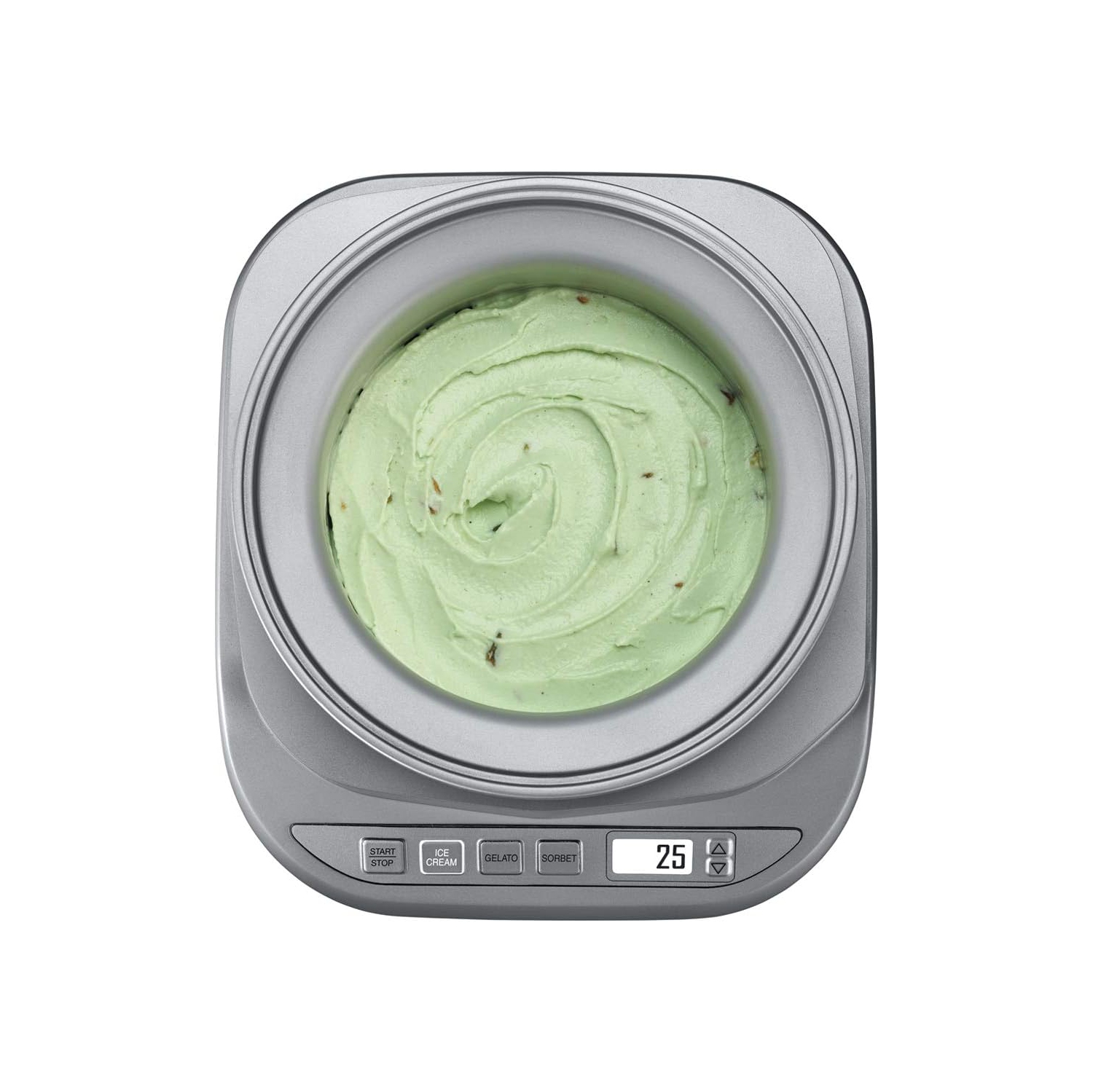 Cuisinart ICE-70C Gelato, Ice Cream and Sorbet Maker, Silver