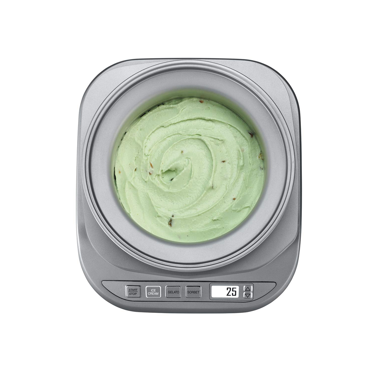 Cuisinart ICE-70C Gelato, Ice Cream and Sorbet Maker, Silver