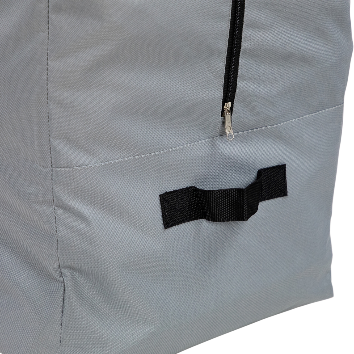 Sac de rangement multifonction gris et noir de 43 po