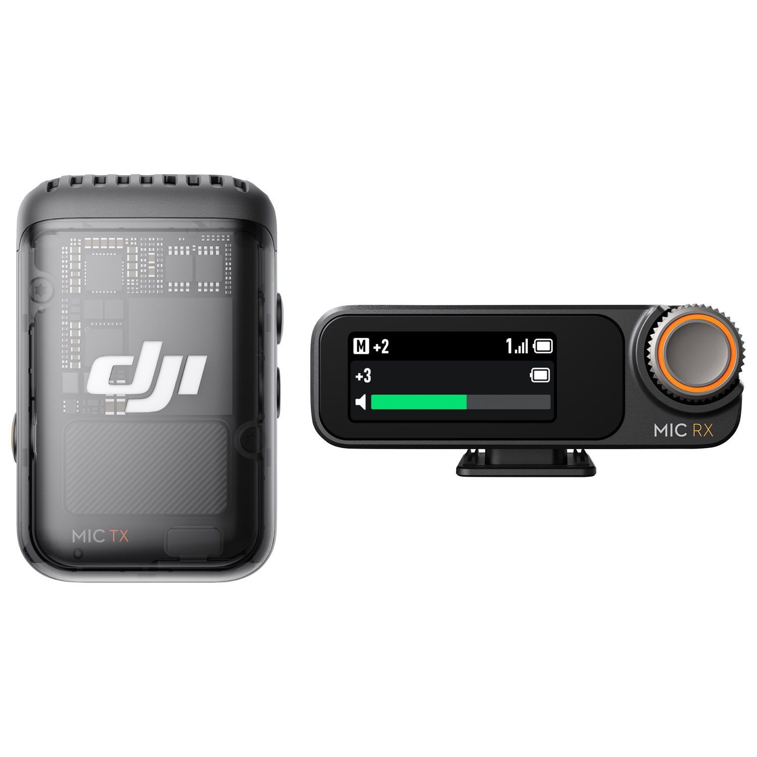 DJI Mic 2 Wireless Microphone - Shadow Black