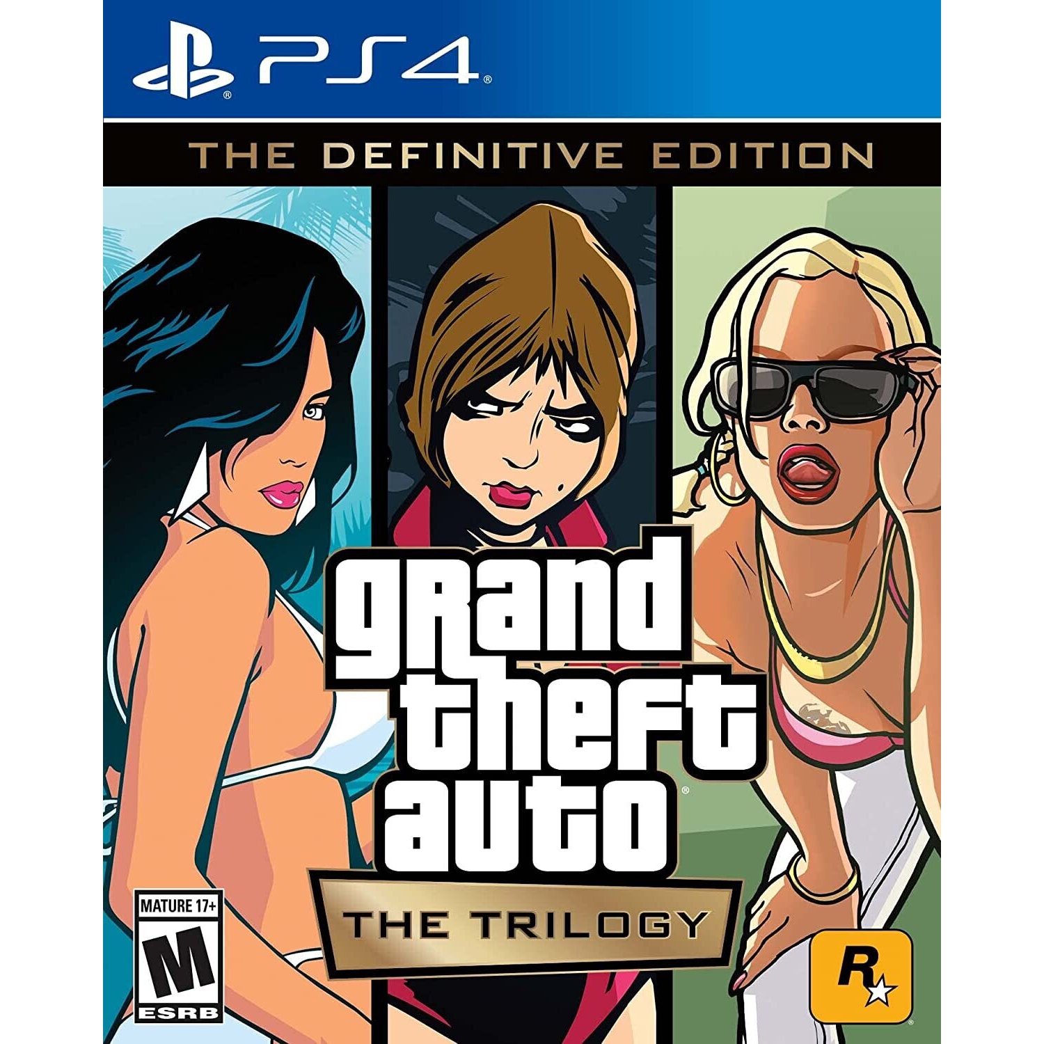 Grand Theft Auto: The Trilogy - The Definitive Edition for PlayStation 4 [VIDEOGAMES]