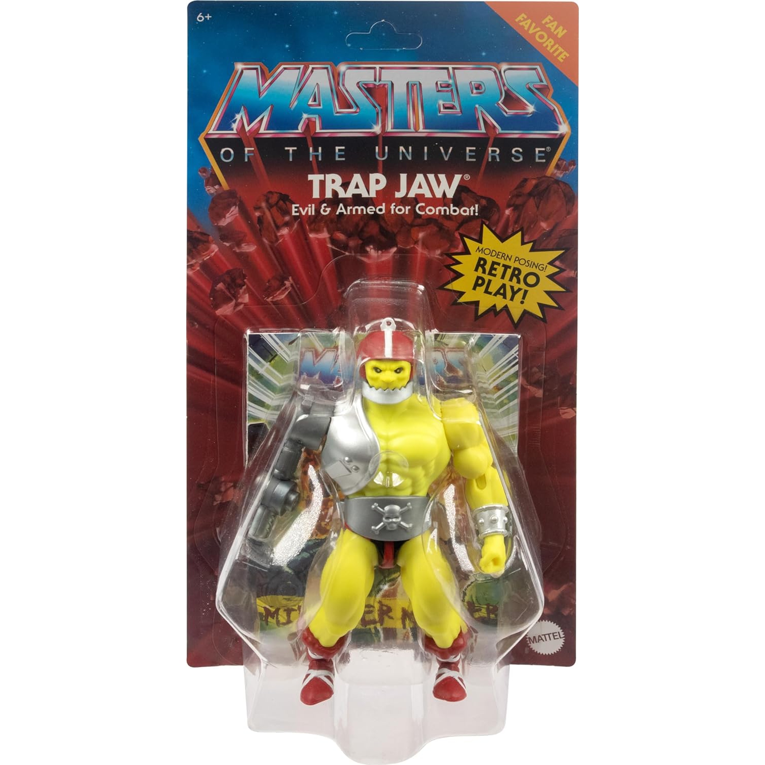 Masters Of The Universe Origins 6 Inch Action Figure Retro Play - Trap Jaw