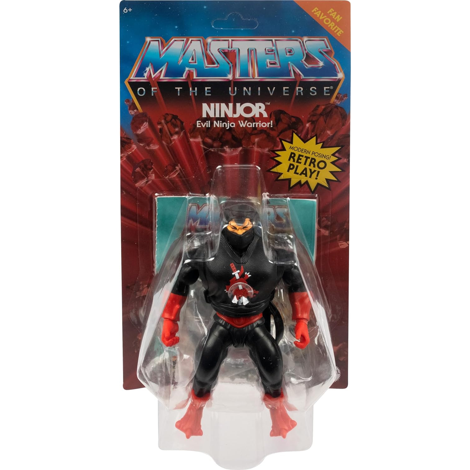 Masters of the Universe Origins avec figurine d'action rétro de 6 po - Ninjor