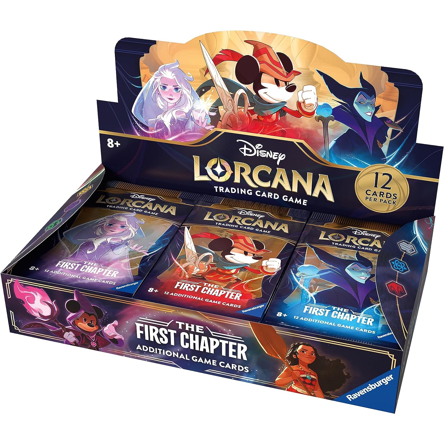 Ravensburger Disney Lorcana Trading Card Game: The First Chapter - 24 Packs