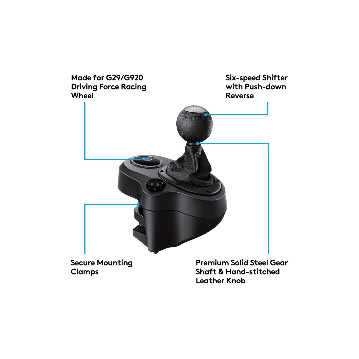 Logitech G Gaming Driving Force Shifter Compatible with G29 and 