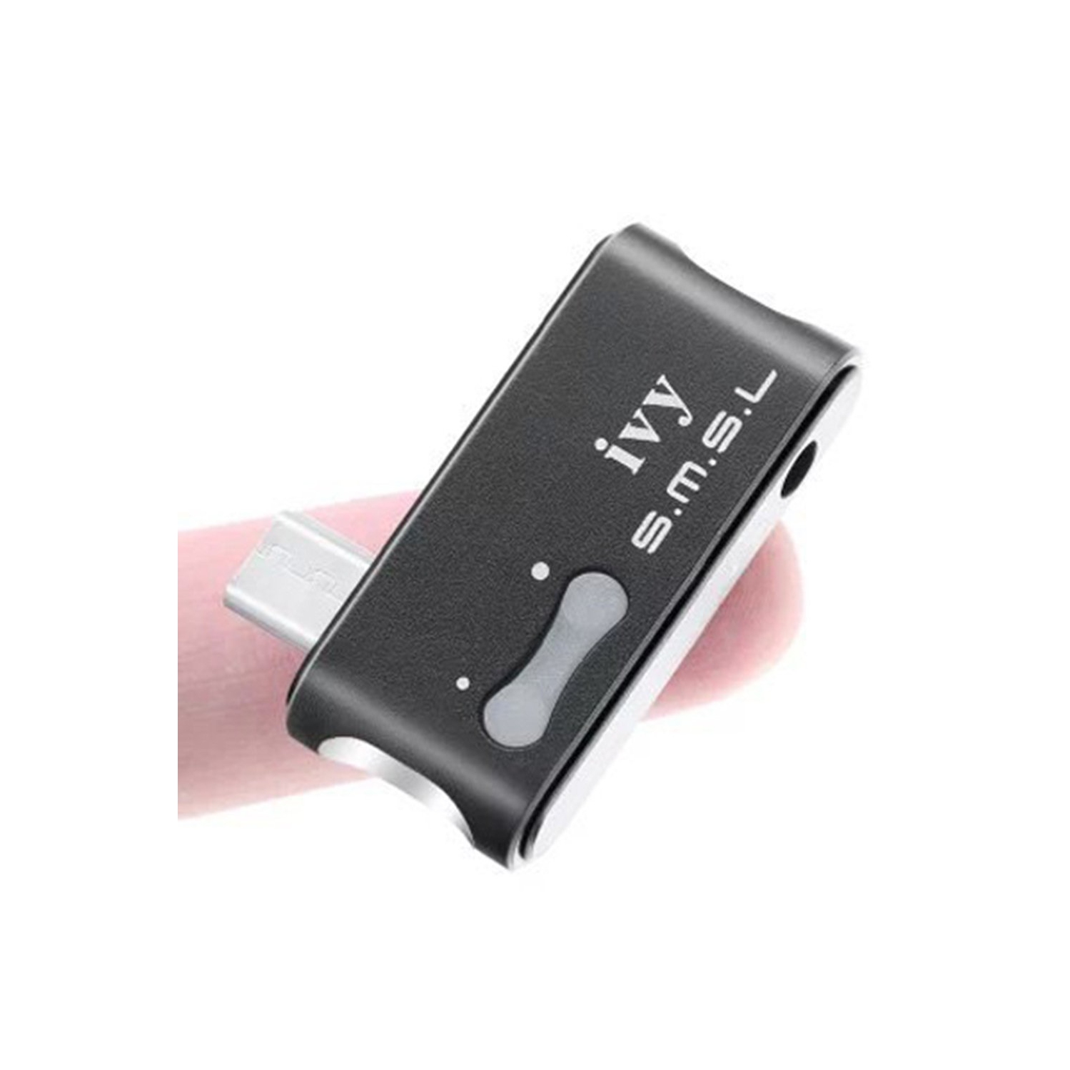 SMSL IVY DAC MINI Portable Audio Digital to Analog Converter, AMP Headphones Amplifier USB Input Support OTG only for Android Cellphones Black