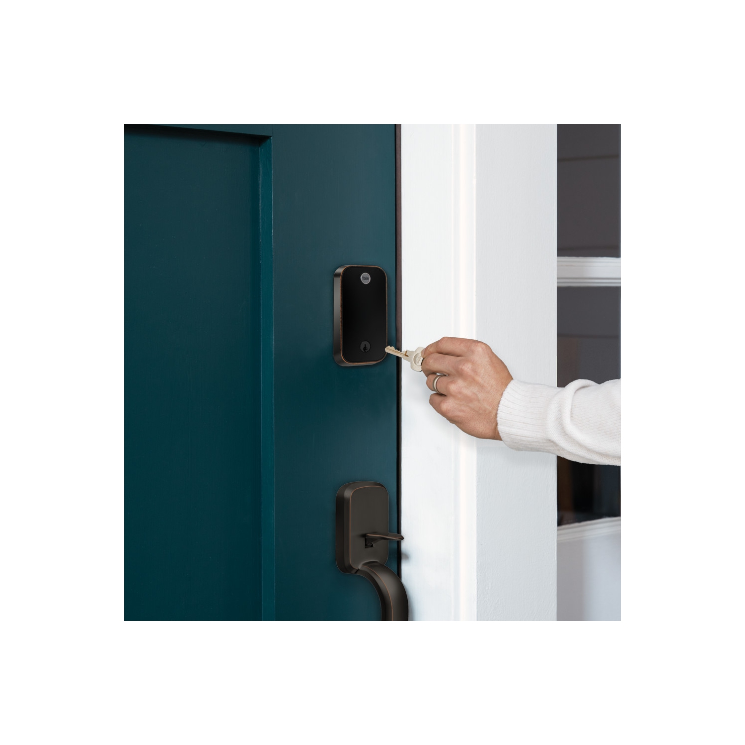 Serrure assure Lock 2 Touch avec Wi-Fi de Yale - Bronze huilé