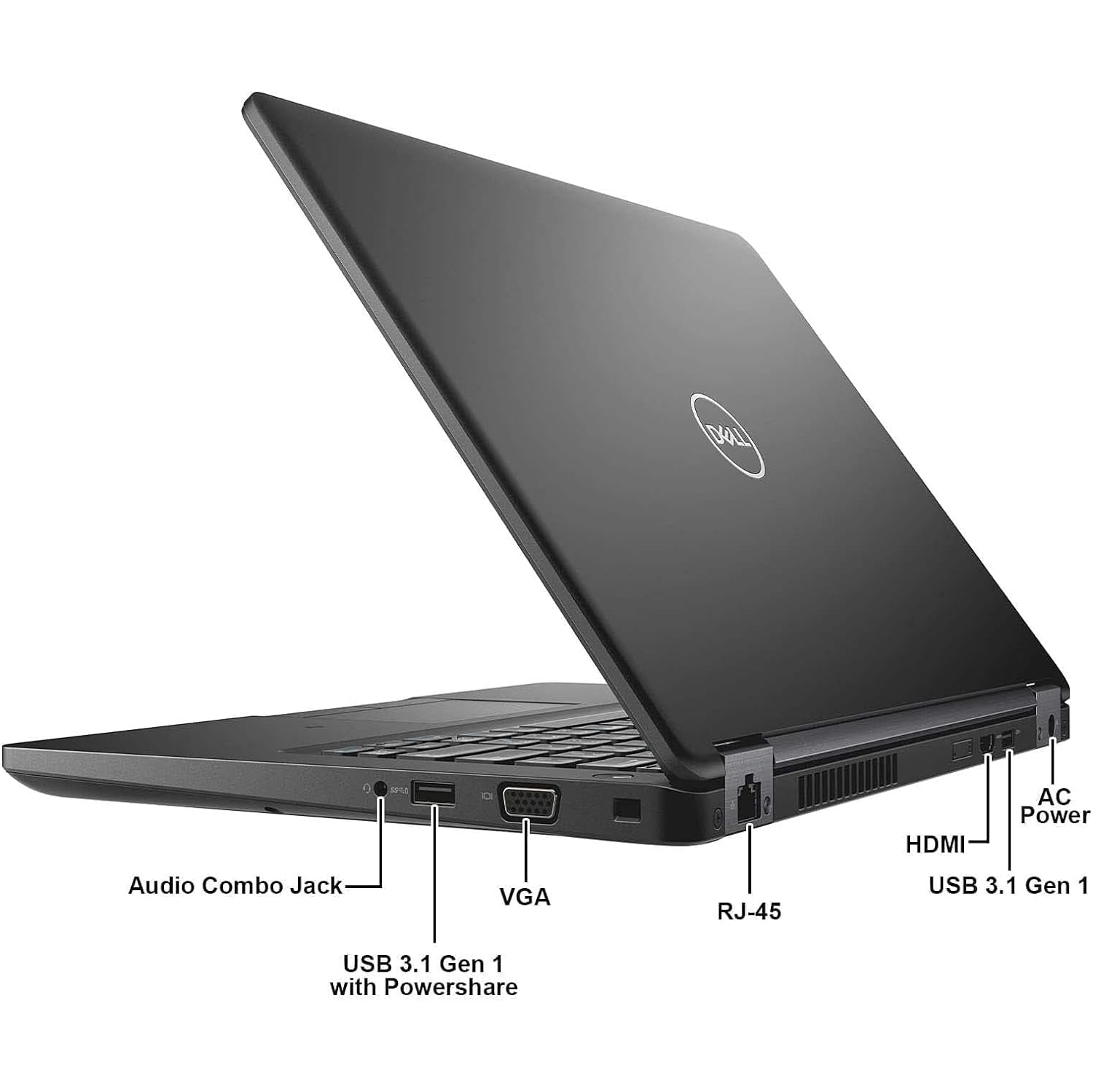 Refurbished (Good) - Dell Latitude 5490 14" Screen Laptop, Core i7-8th Gen. 16GB DDR4 RAM, 256GB NVMe, HDMI, Windows 11 Pro.