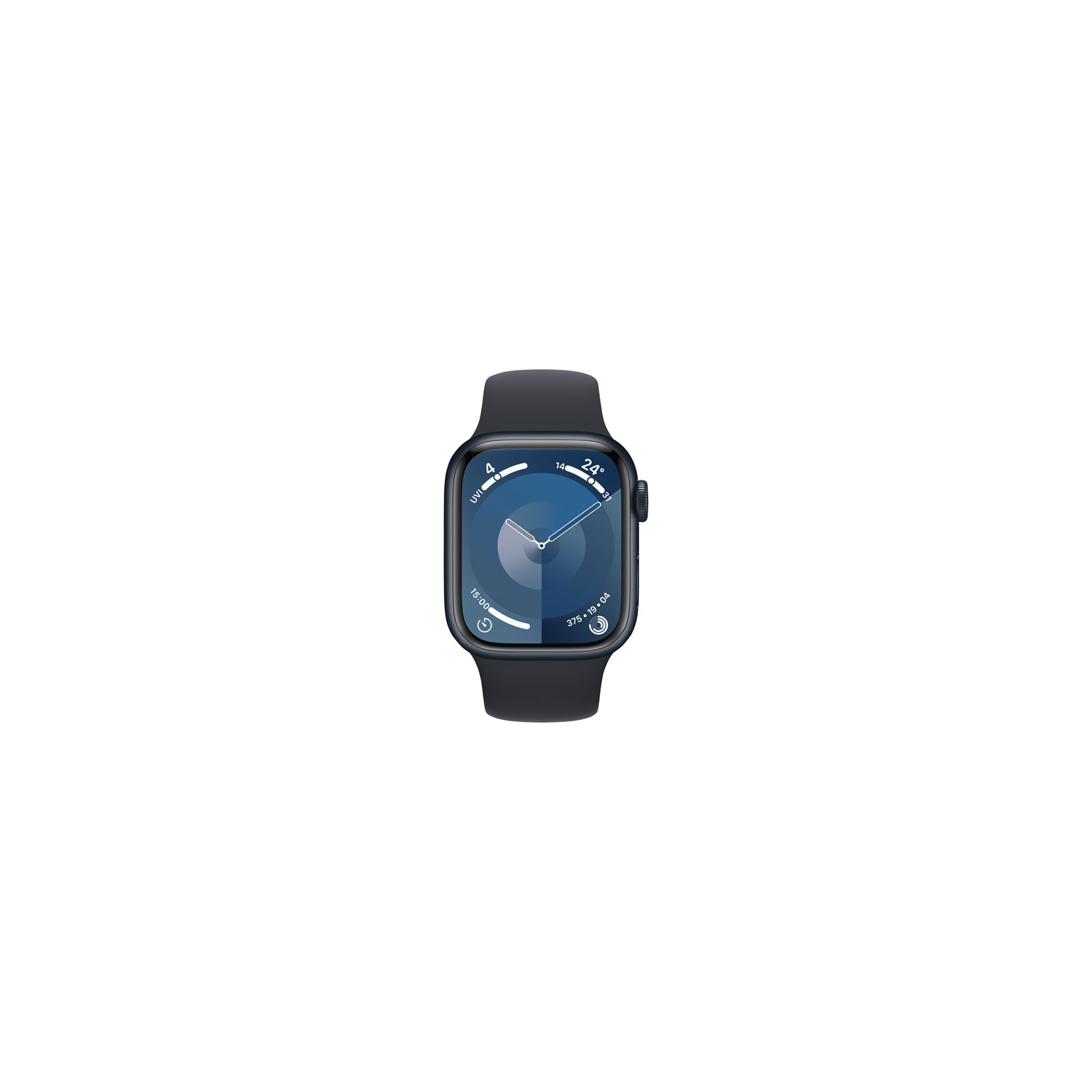 Remis à neuf - Apple Watch Series 9 (GPS + 41&nbsp;mm connectivité cellulaire) avec boîtier en aluminium minuit et bracelet sport minuit - petit/moyen