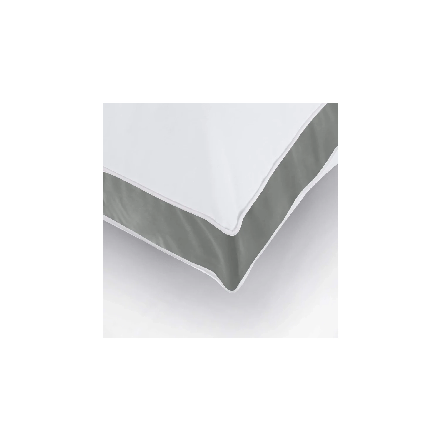 Oreillers rafraîchissants grand format, ensemble de 2 - oreillers à gousset de qualité hôtel pour le dos, le ventre ou les pyjamas latéraux