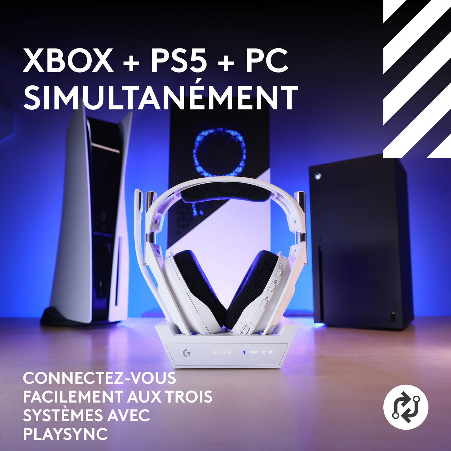 Logitech G Astro A50 X Wireless Gaming Headset for Xbox/PS5/PC - White - Only at Best Buy