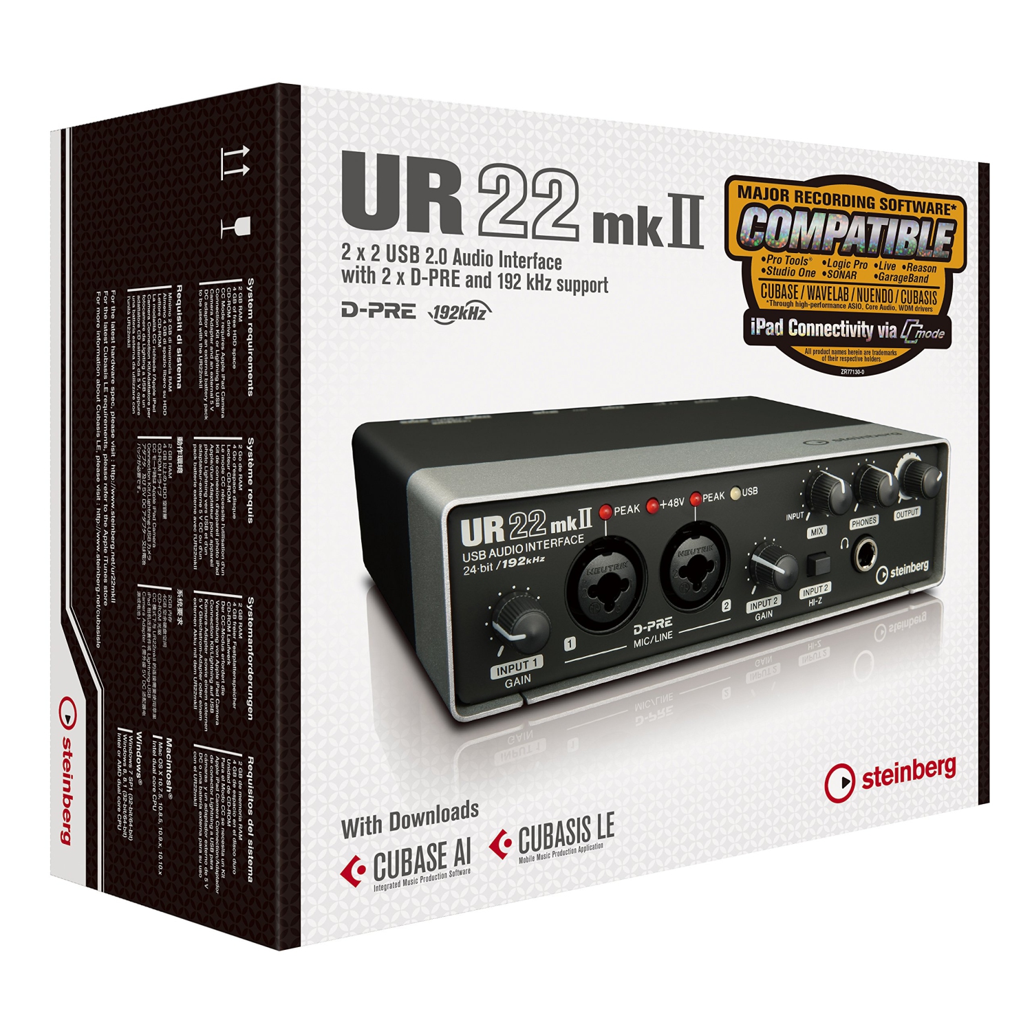 Steinberg UR22MKII 2-Channel USB Interface | Best Buy Canada