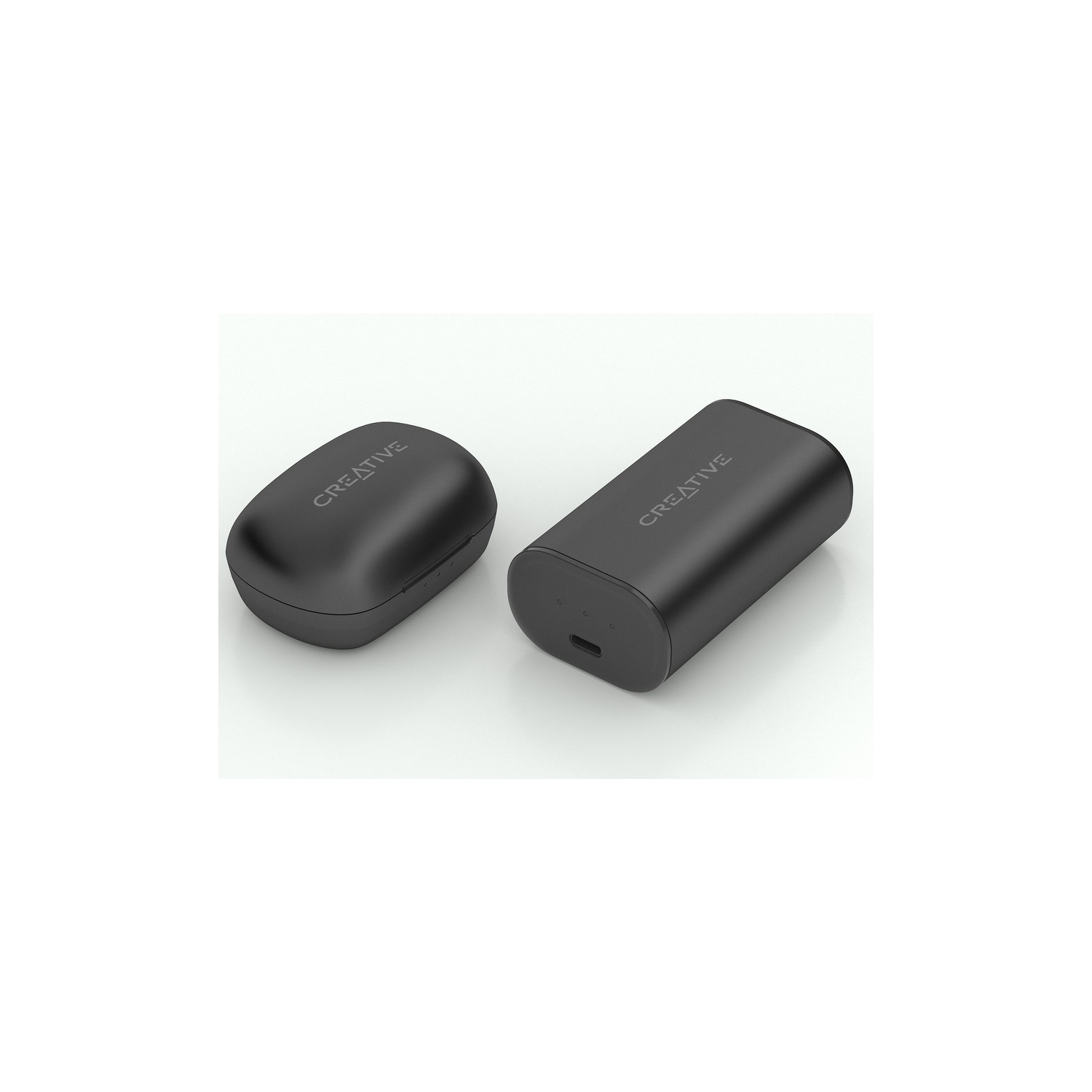 Creative Labs In-ear Active Noise Cancelling Truly Wireless Bluetooth 5.2 Headsets with Mic - Black