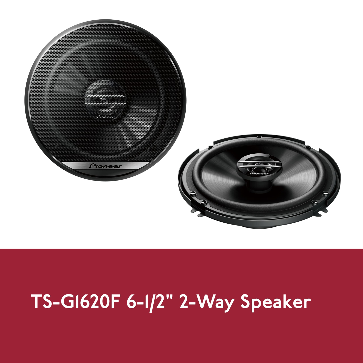 Nouveau haut-parleur coaxial à 2 voies PIOTSG1620F TS-G1620F 6-1/2&nbsp;po 300&nbsp;W Max de Pioneer. / 40&nbsp;W nom
