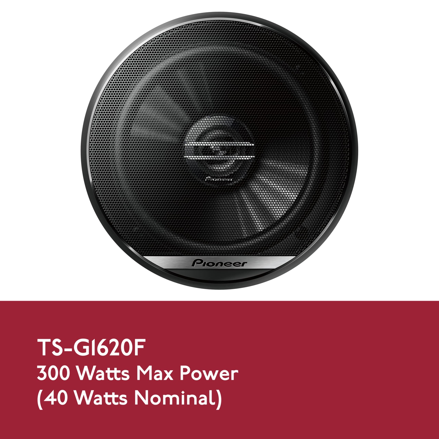 Nouveau haut-parleur coaxial à 2 voies PIOTSG1620F TS-G1620F 6-1/2&nbsp;po 300&nbsp;W Max de Pioneer. / 40&nbsp;W nom