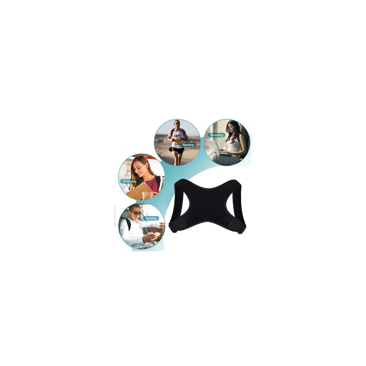 Back Brace Posture Corrector Lower and Upper Back Pain Relief