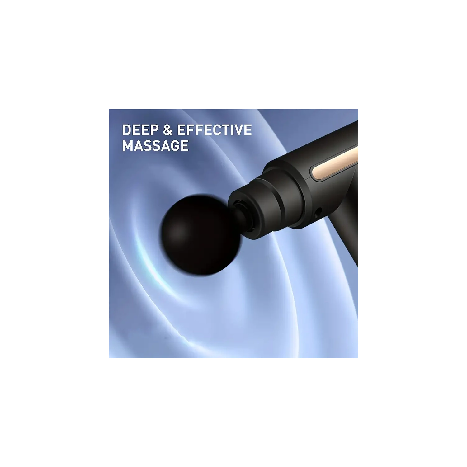 Appareil de massage à percussion portatif Deep Tissue - compact, puissant | soulager la douleur du corps, du dos et du cou | couple élevé, conception