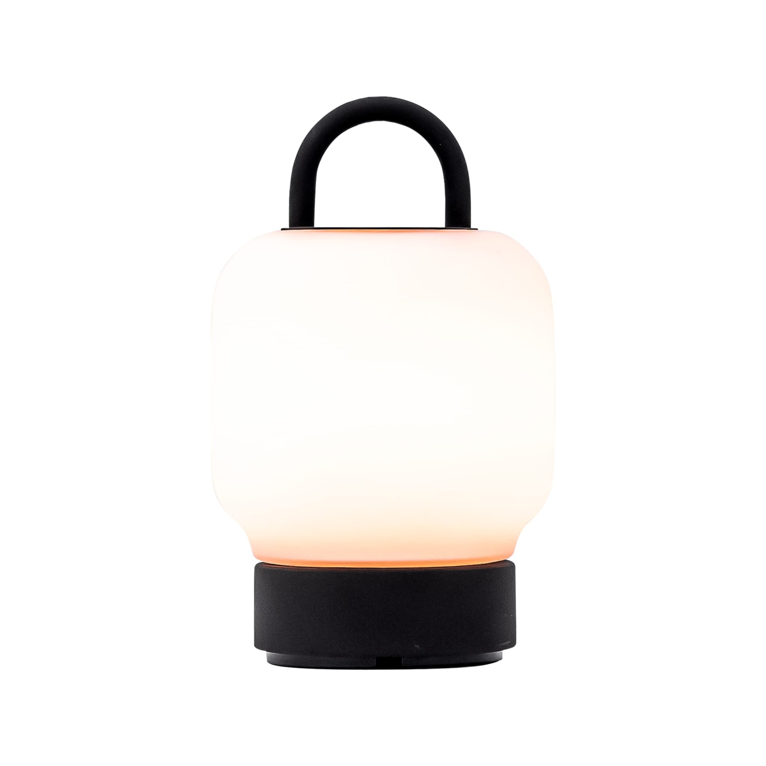 Lampe de table portative à DEL Loome de Kooduu, anthracite