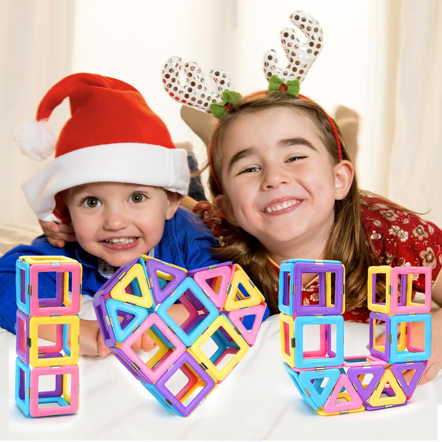 Ensemble d'activités avec cubes de mathématiques de train Numbers Block Express – le cadeau de Noël idéal pour votre tout-petit! Jouet éducatif et