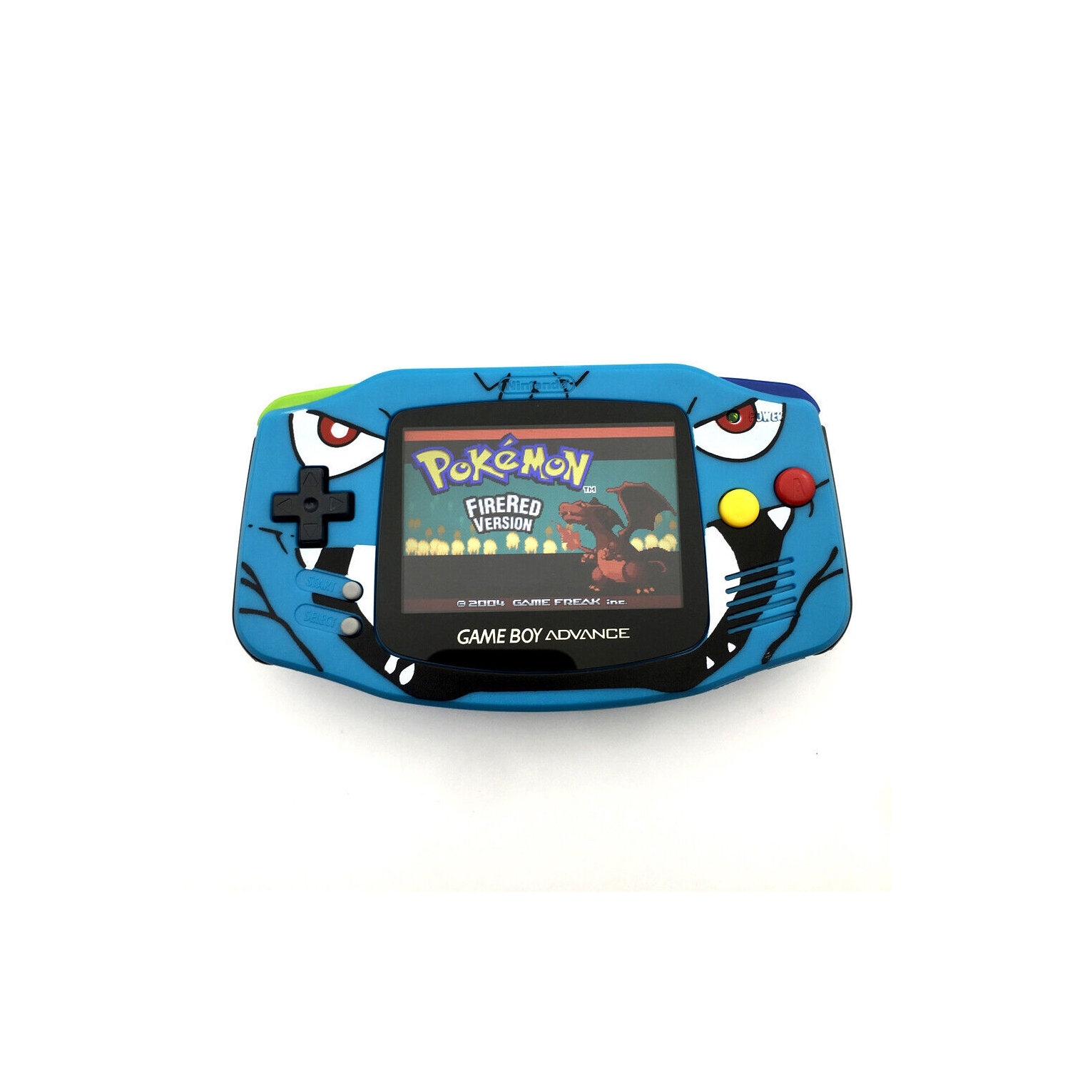 Authentic Refurbished Excellent Nintendo Gameboy Advance GBA Handheld Gaming BACKLIT IPS And USB-C Rechargeable Battery
