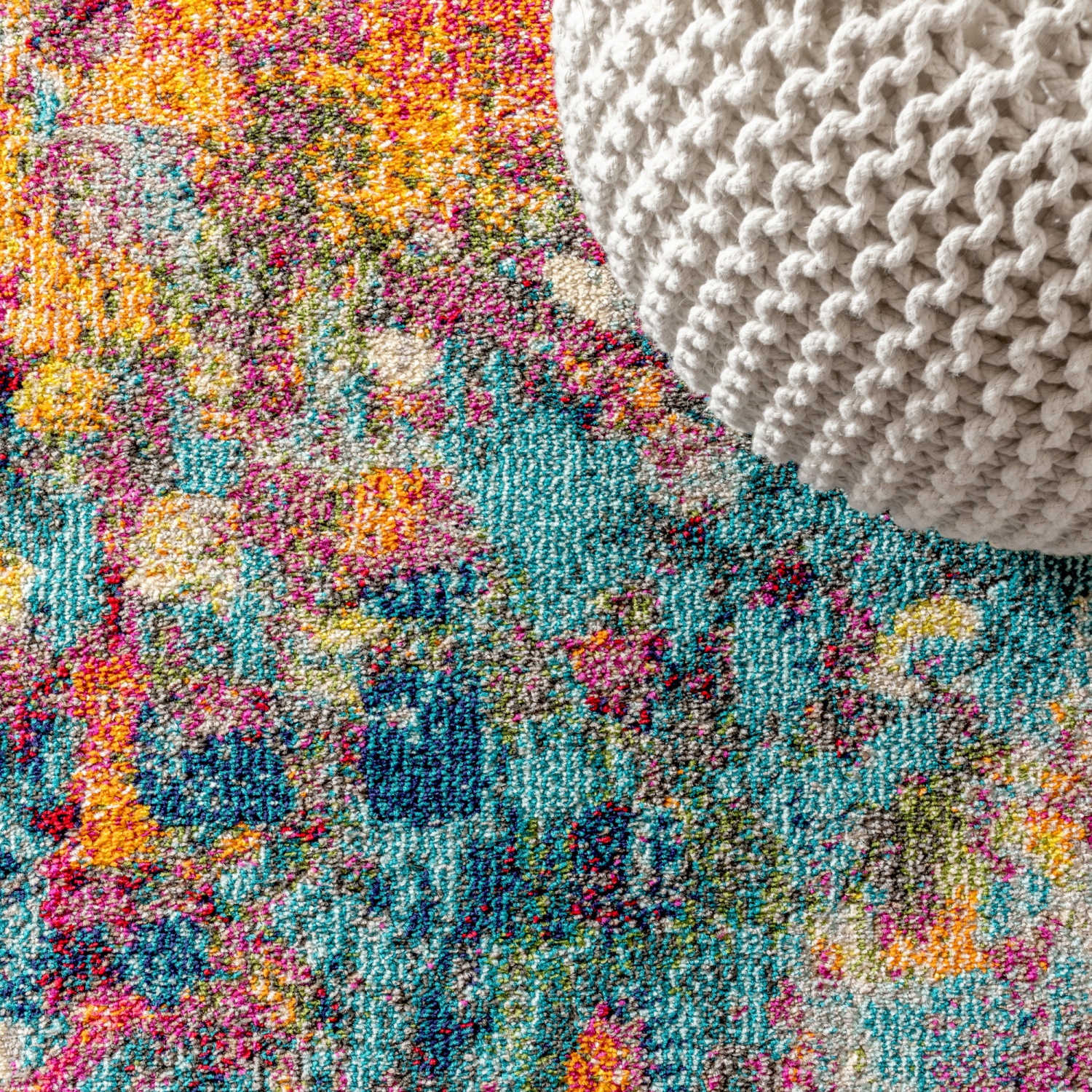 Inspired Contemporary Pop Modern Abstract Area Rug