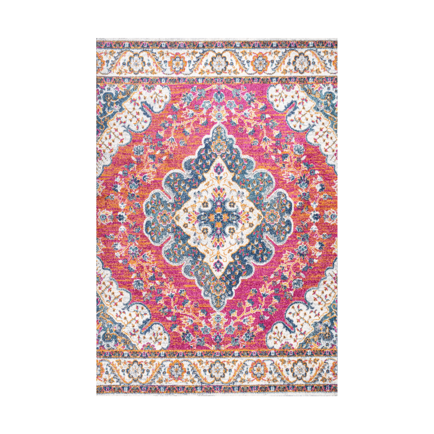 Bohemian Flair Boho Vintage Medallion Area Rug