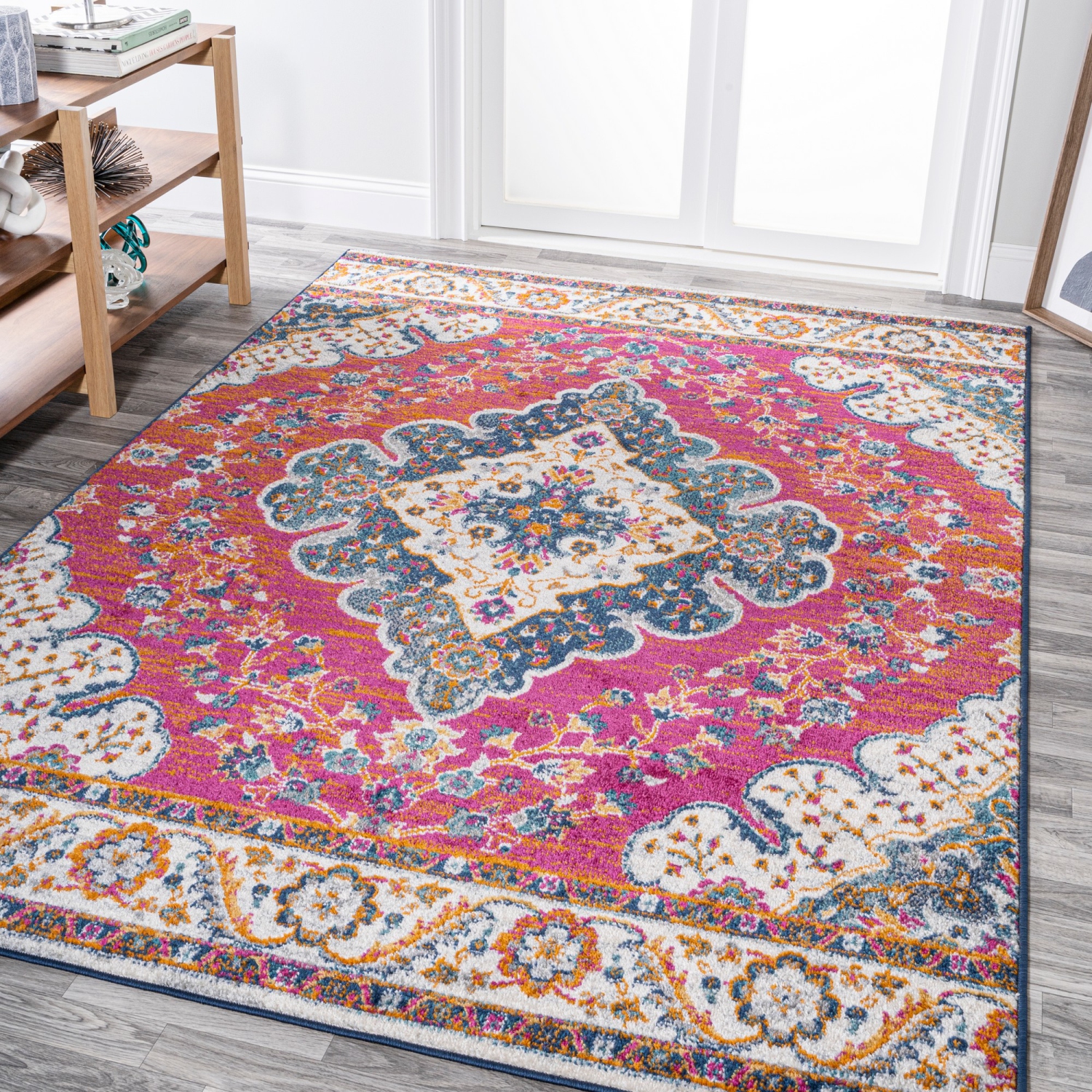 Bohemian Flair Boho Vintage Medallion Area Rug