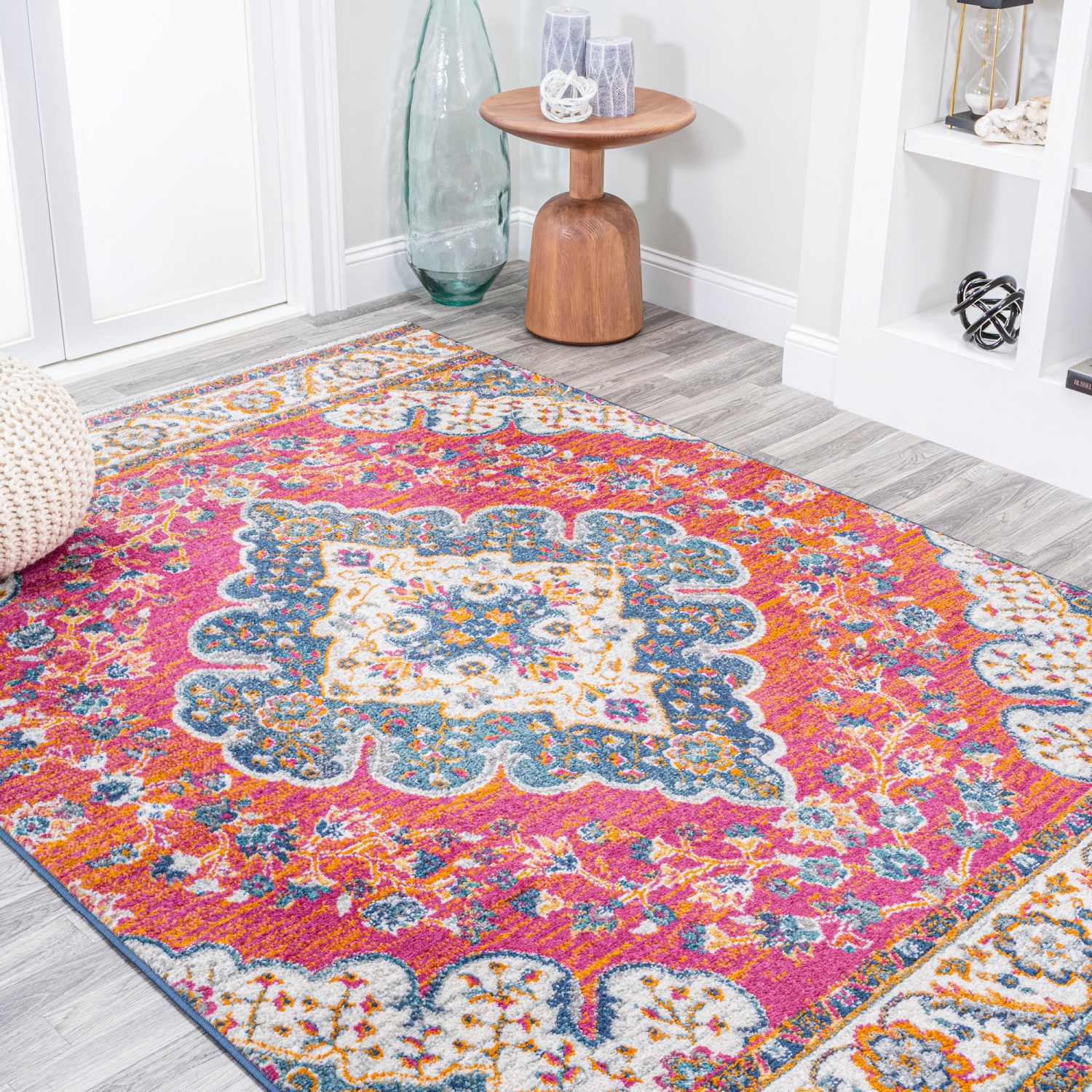 Bohemian Flair Boho Vintage Medallion Area Rug