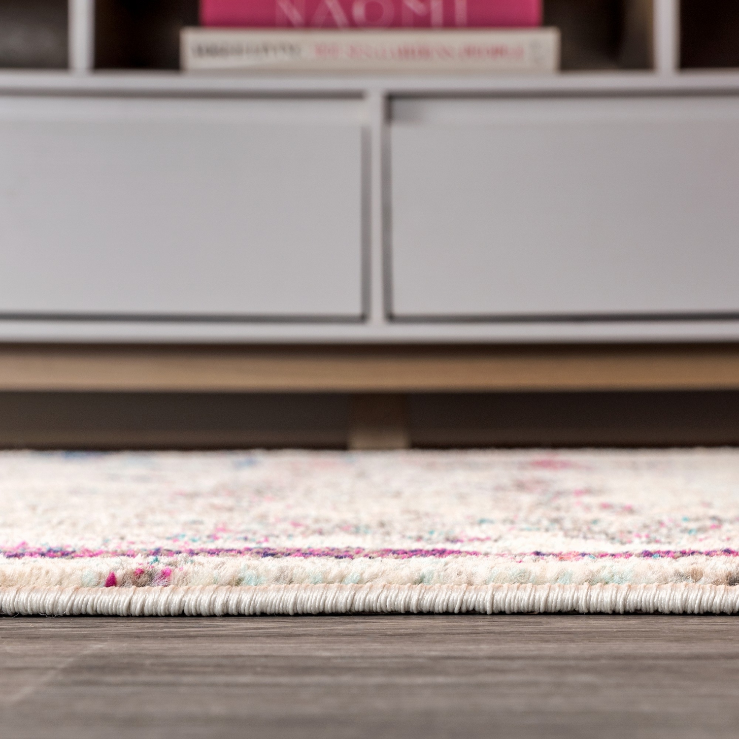 Contemporary Pop Modern Abstract Brushstroke Area Rug