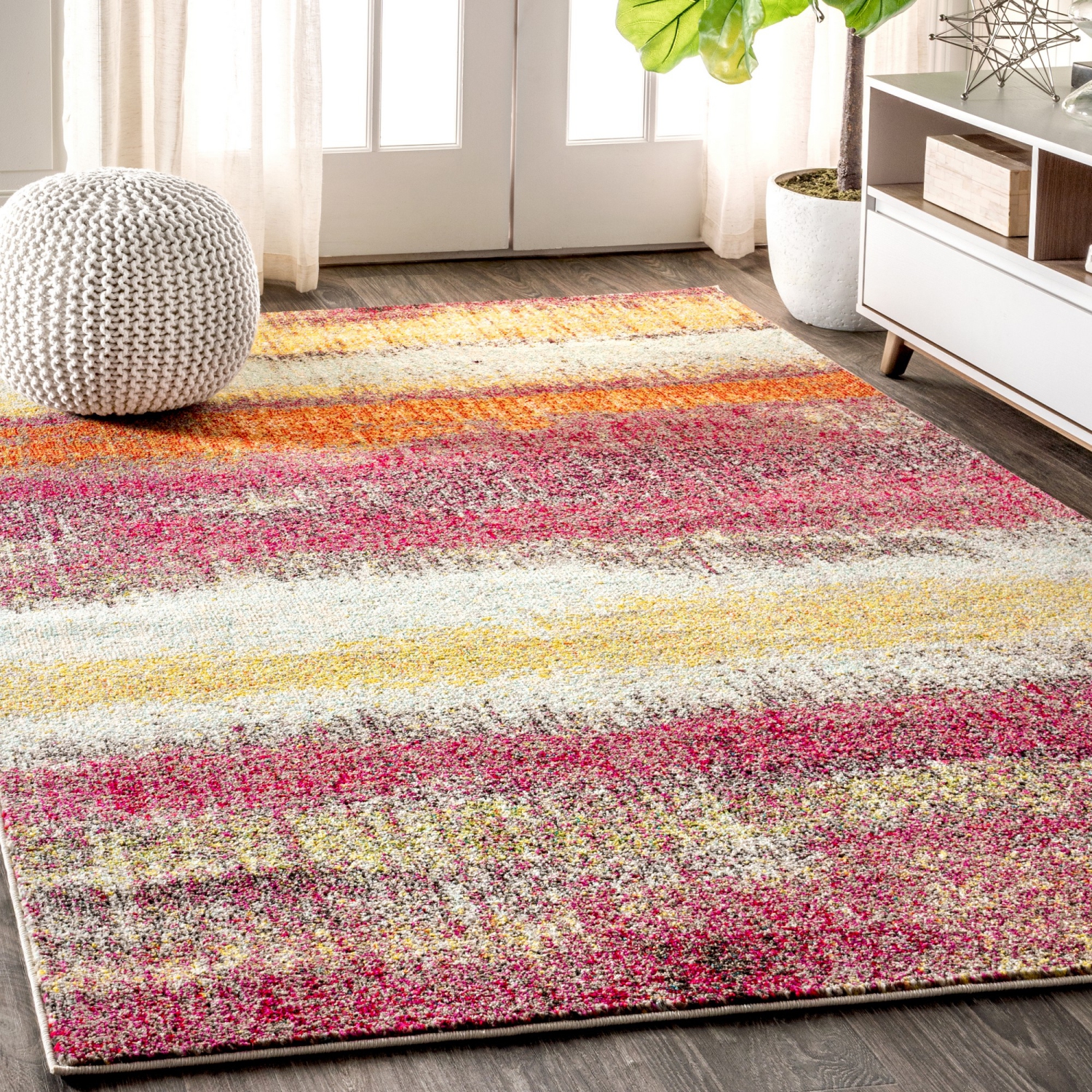 Style Contemporary Pop Modern Abstract Vintage Area Rug