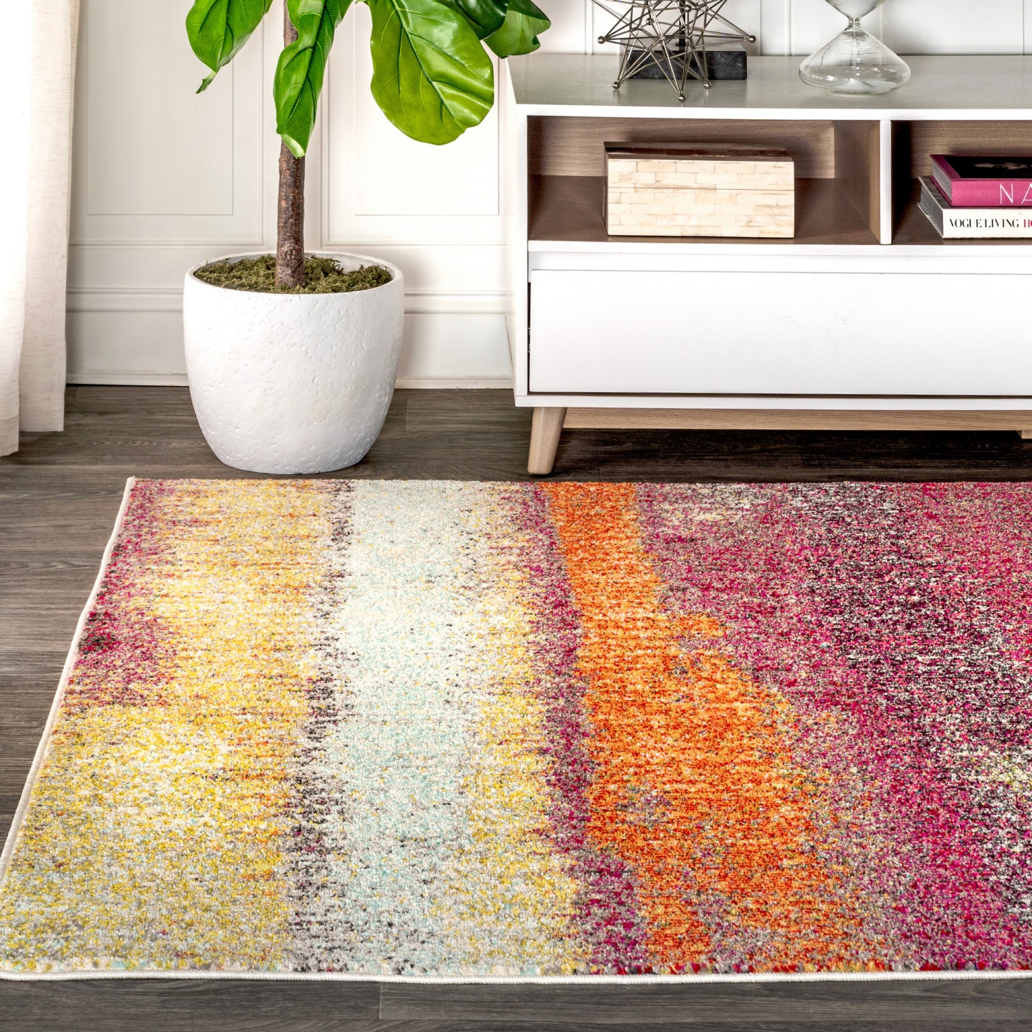 Style Contemporary Pop Modern Abstract Vintage Area Rug