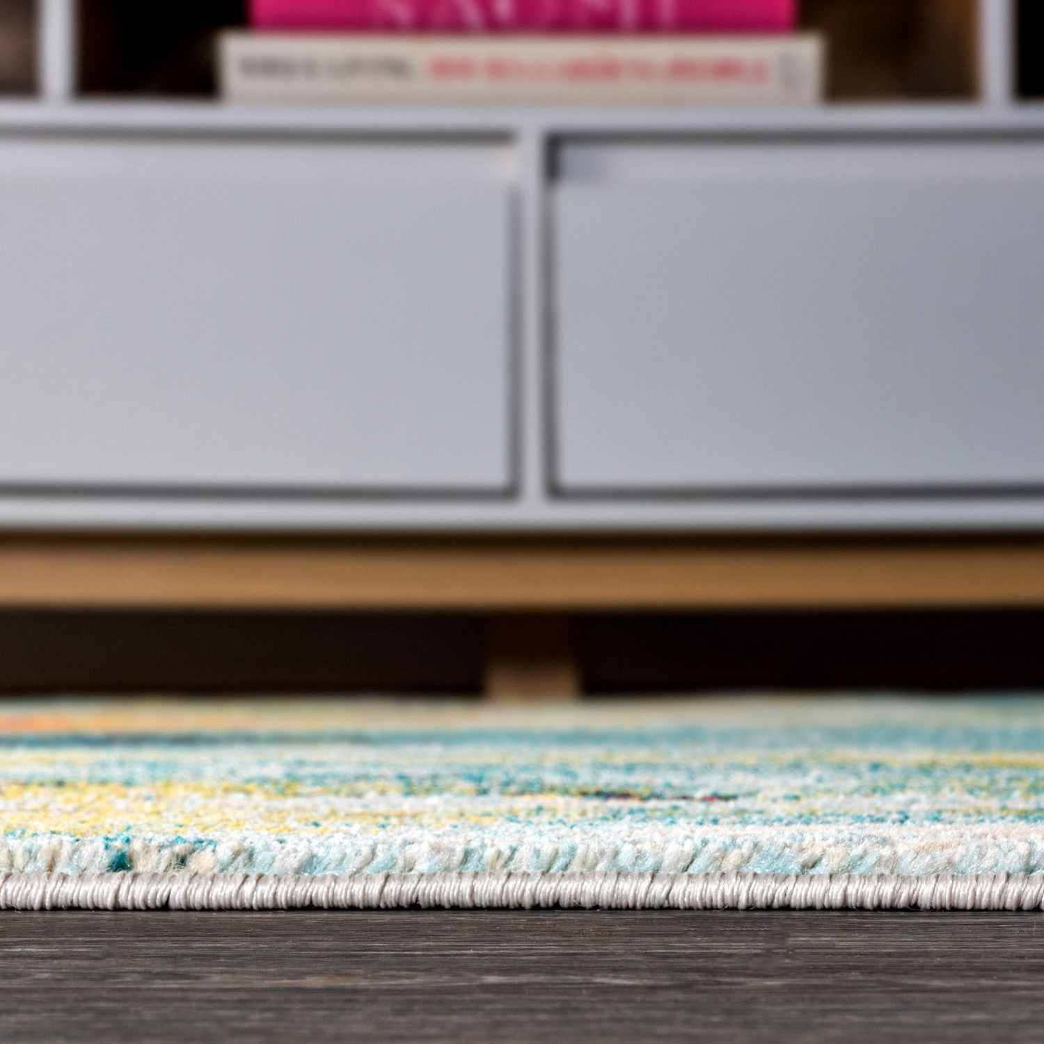 Contemporary Pop Modern Abstract Waterfall Area Rug