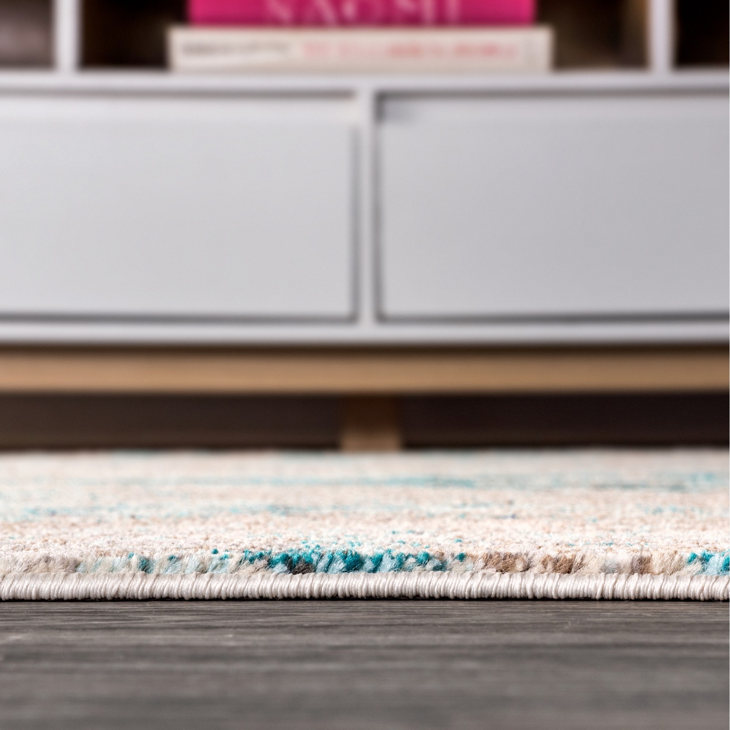 Tapis décoratif moderne et rétro délavé Pop